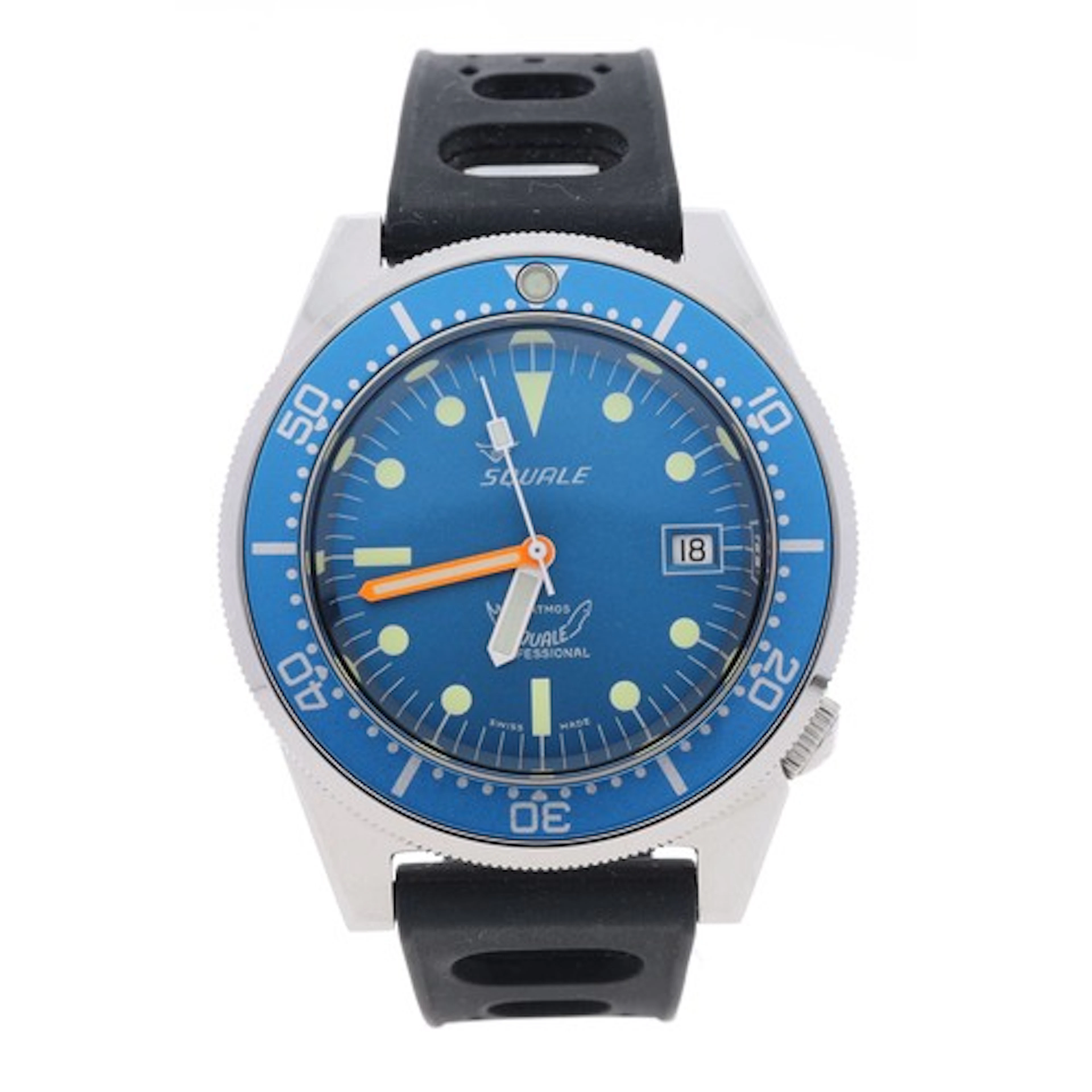 Squale Professional 50 Atmos automatic stainless steel diver...