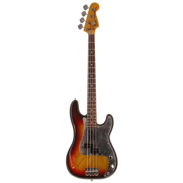 1976 Fender Precision Bass guitar, made in USA, ser. no. 645...