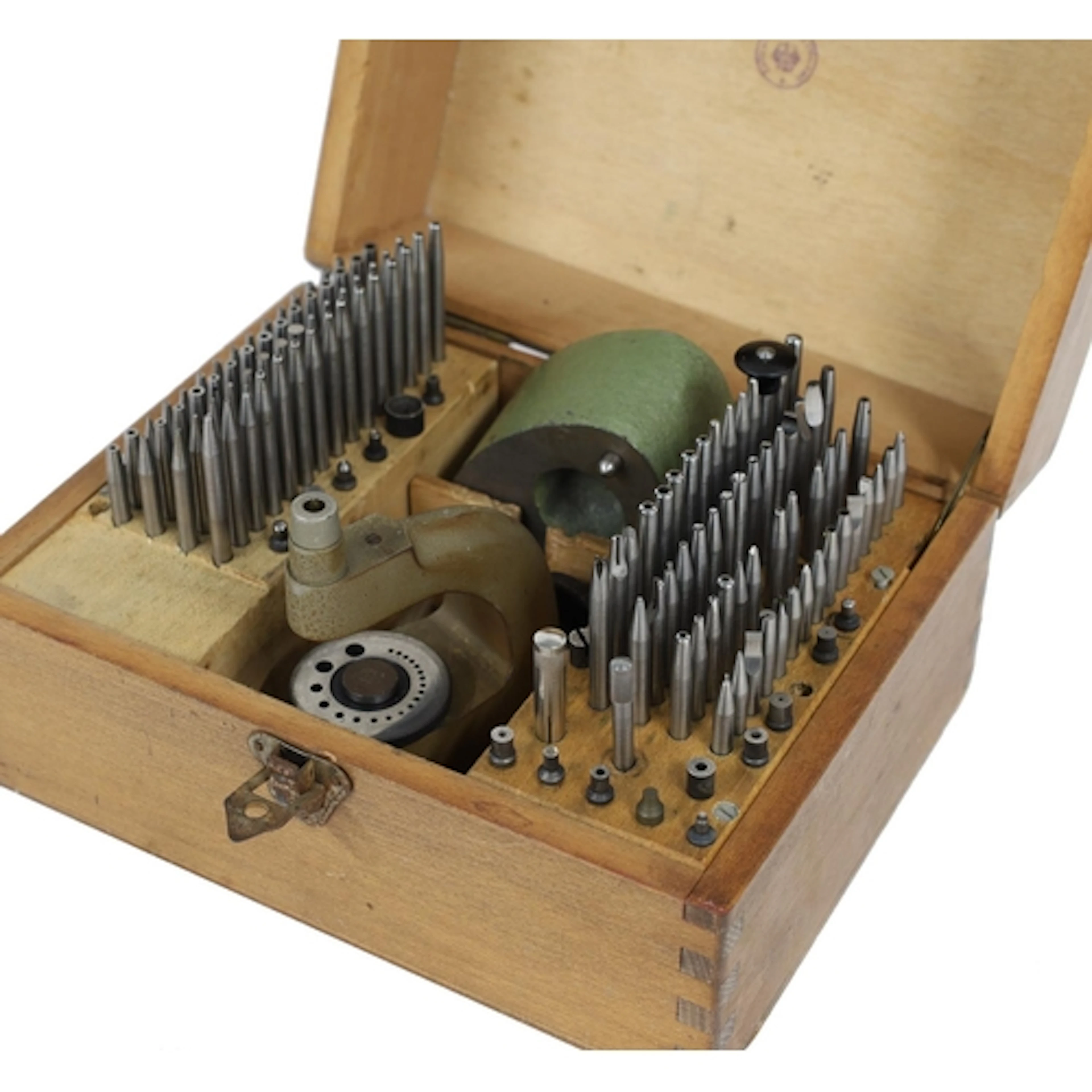 Boley & Leinen staking tool with accessories, within a w...