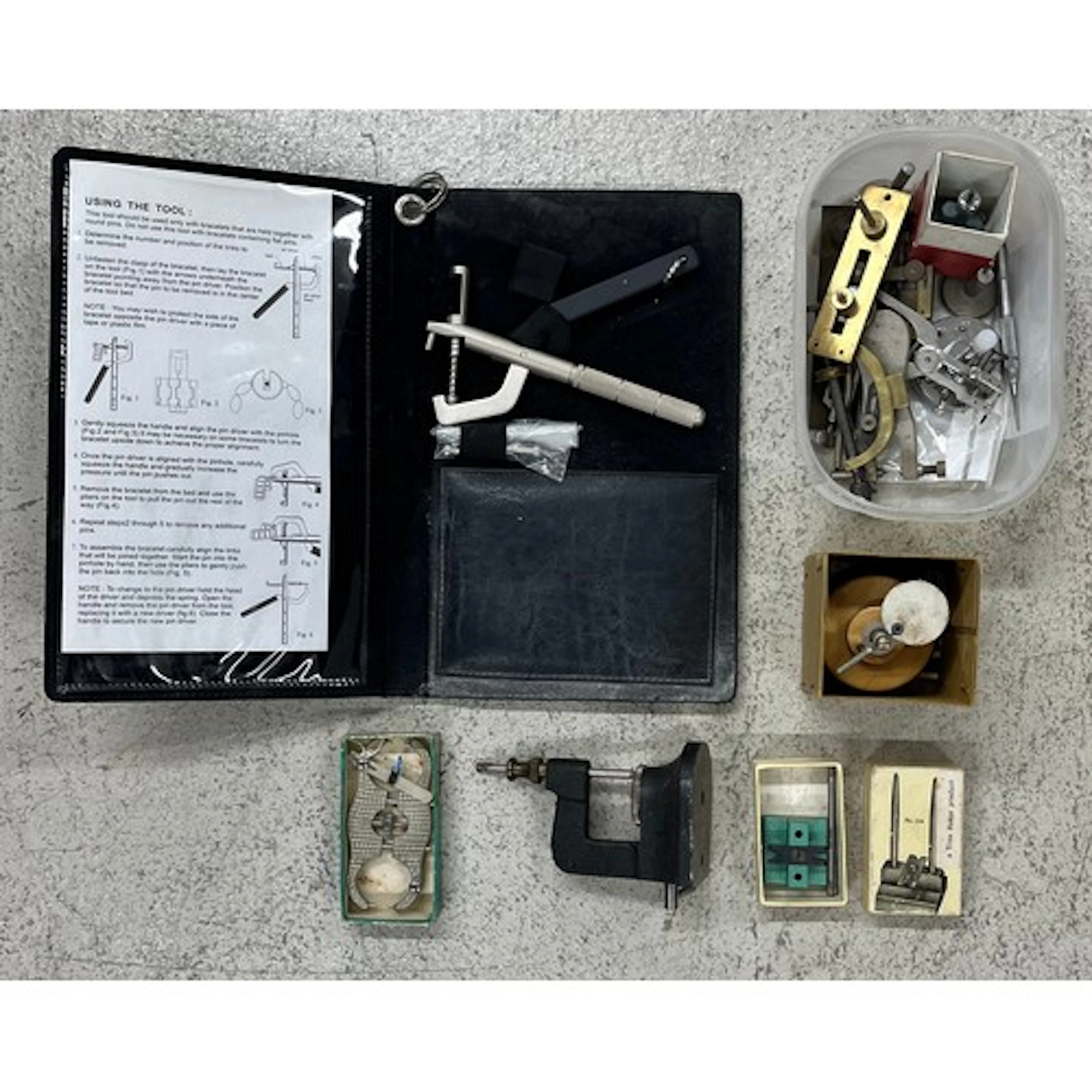 Quantity of assorted tools to include a dial feet soldering ...