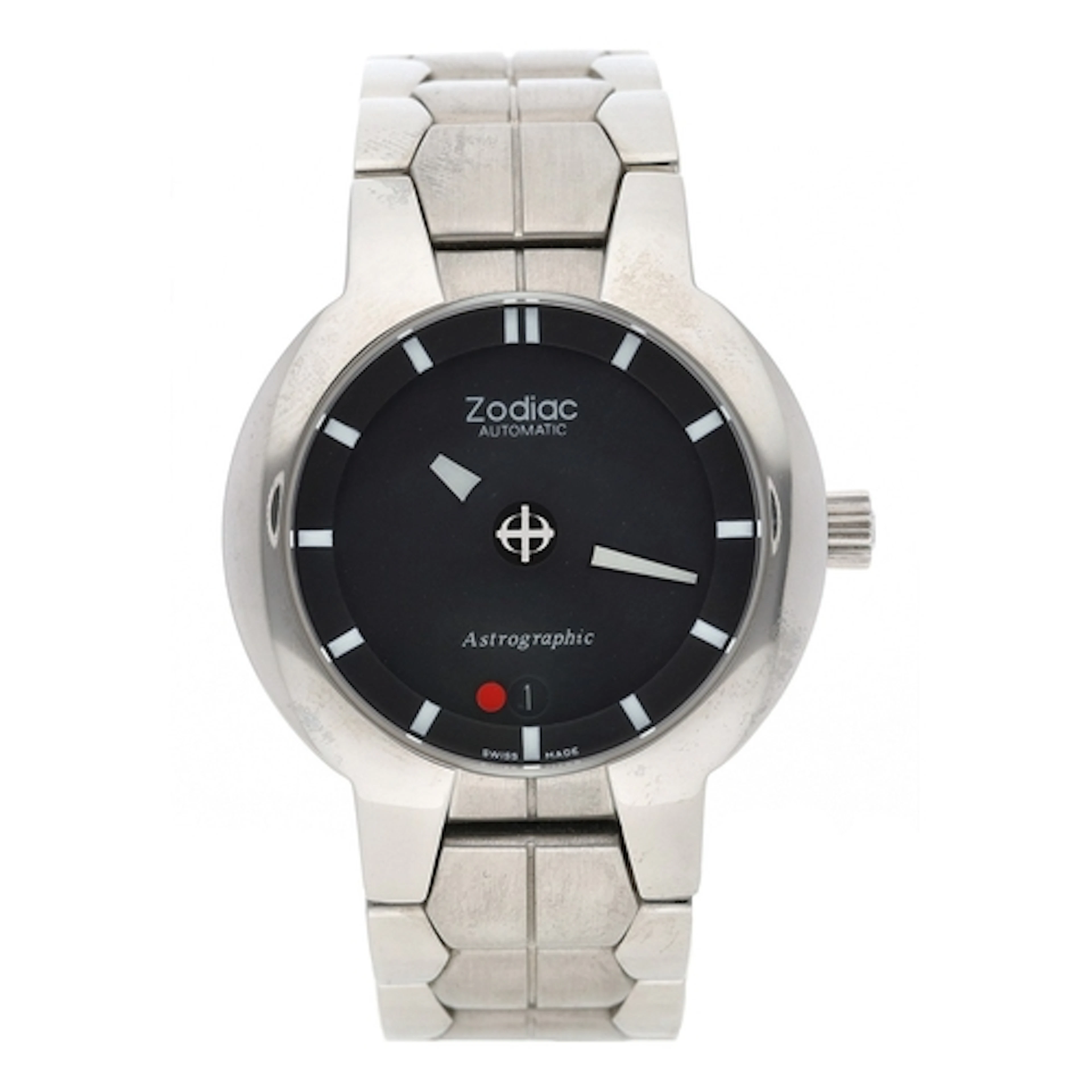 Zodiac Astrographic 'Mystery Dial' automatic stainless steel...