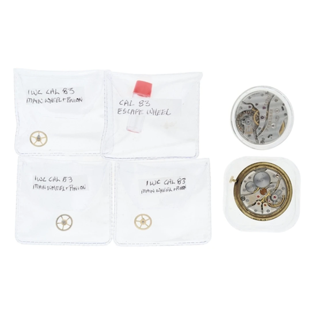 IWC (International Watch Co.) gentleman's wristwatch movemen...