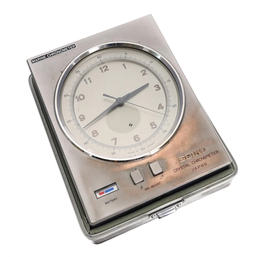 Seiko QC 951-II Crystal marine chronometer, serial no. 22027...