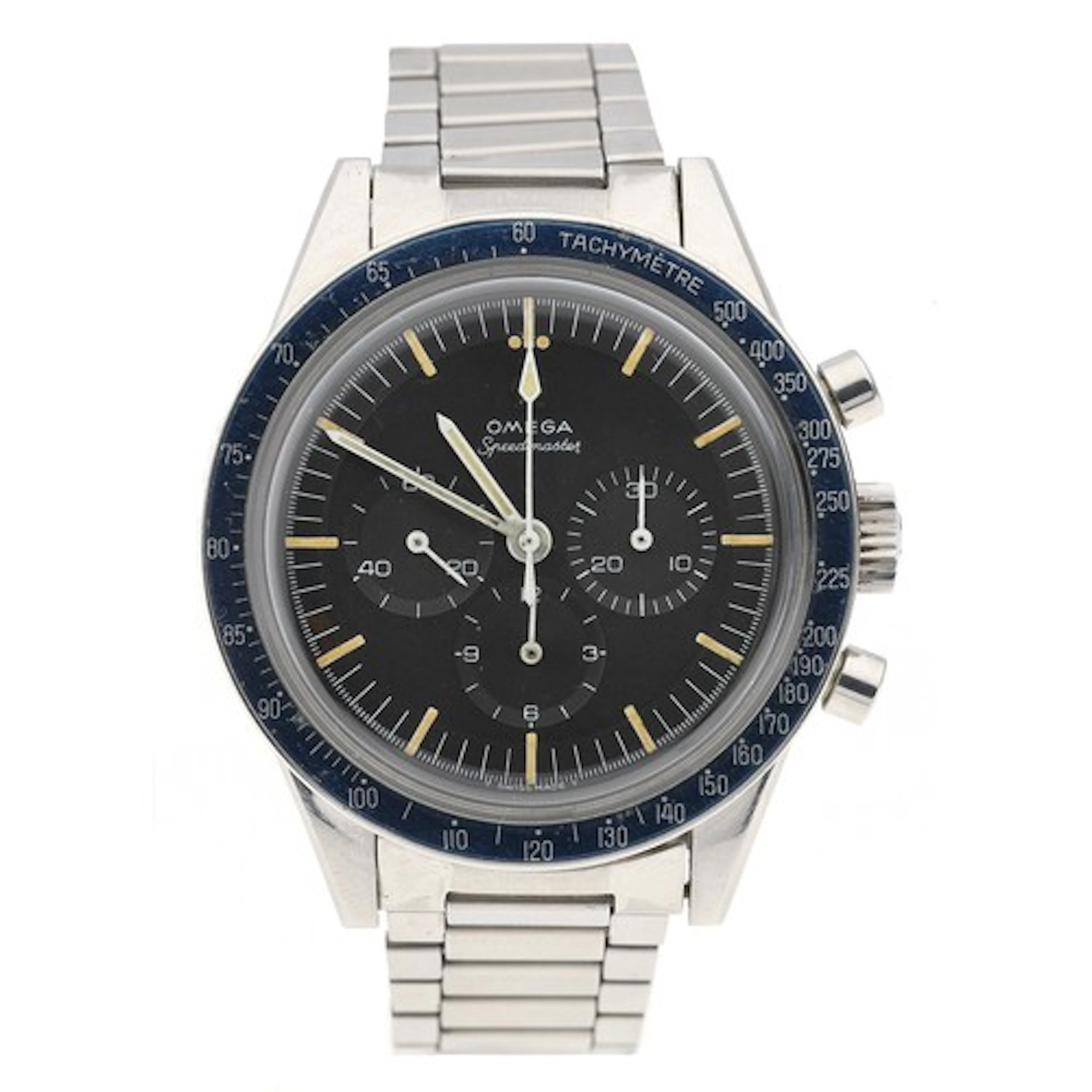 Rare Omega Speedmaster 'Ed White' Pre-Moon Chronograph stain...