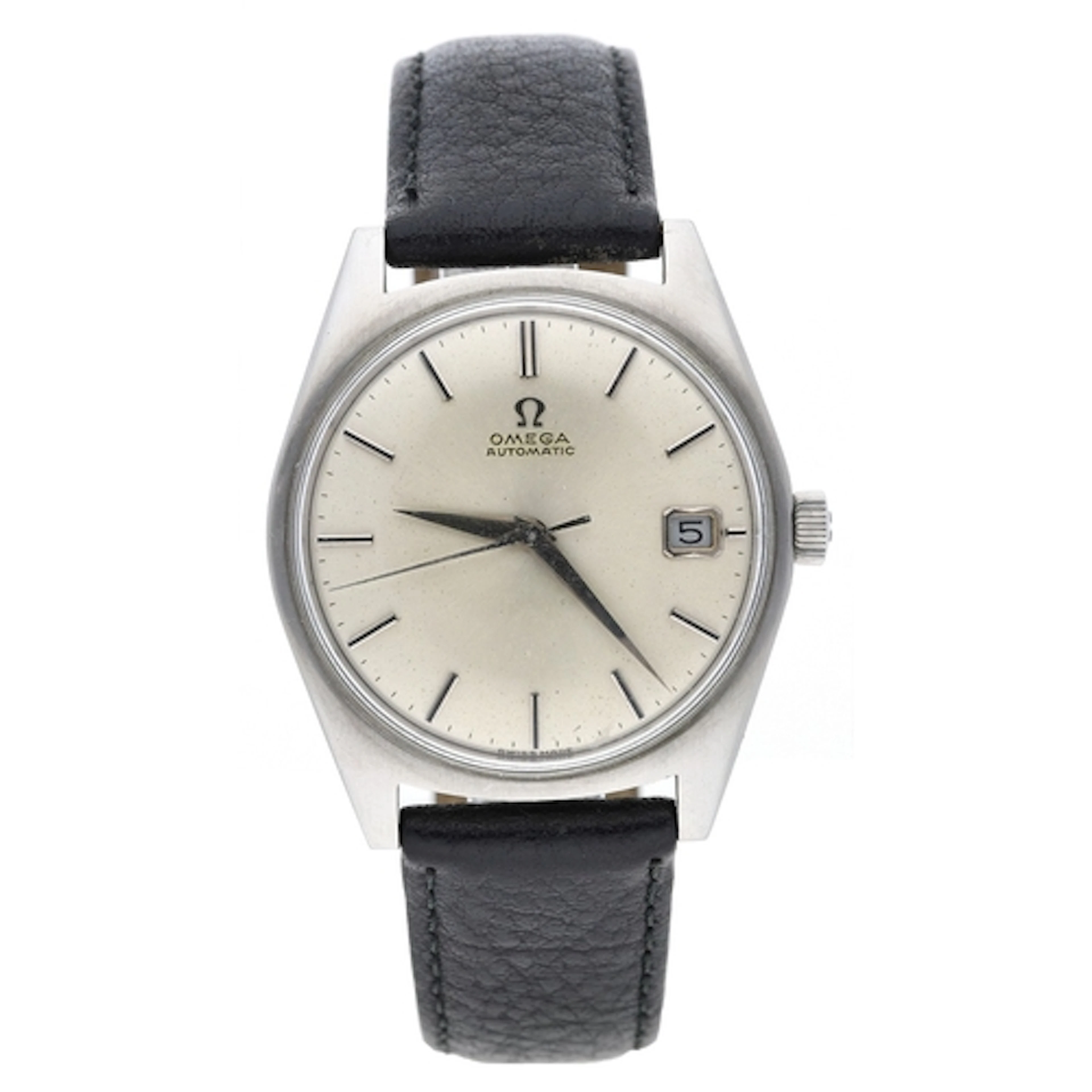 Omega automatic stainless steel gentleman's wristwatch, refe...