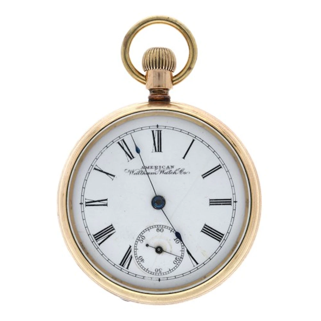 American Waltham 'Traveler' gold plated lever pocket watch, ...