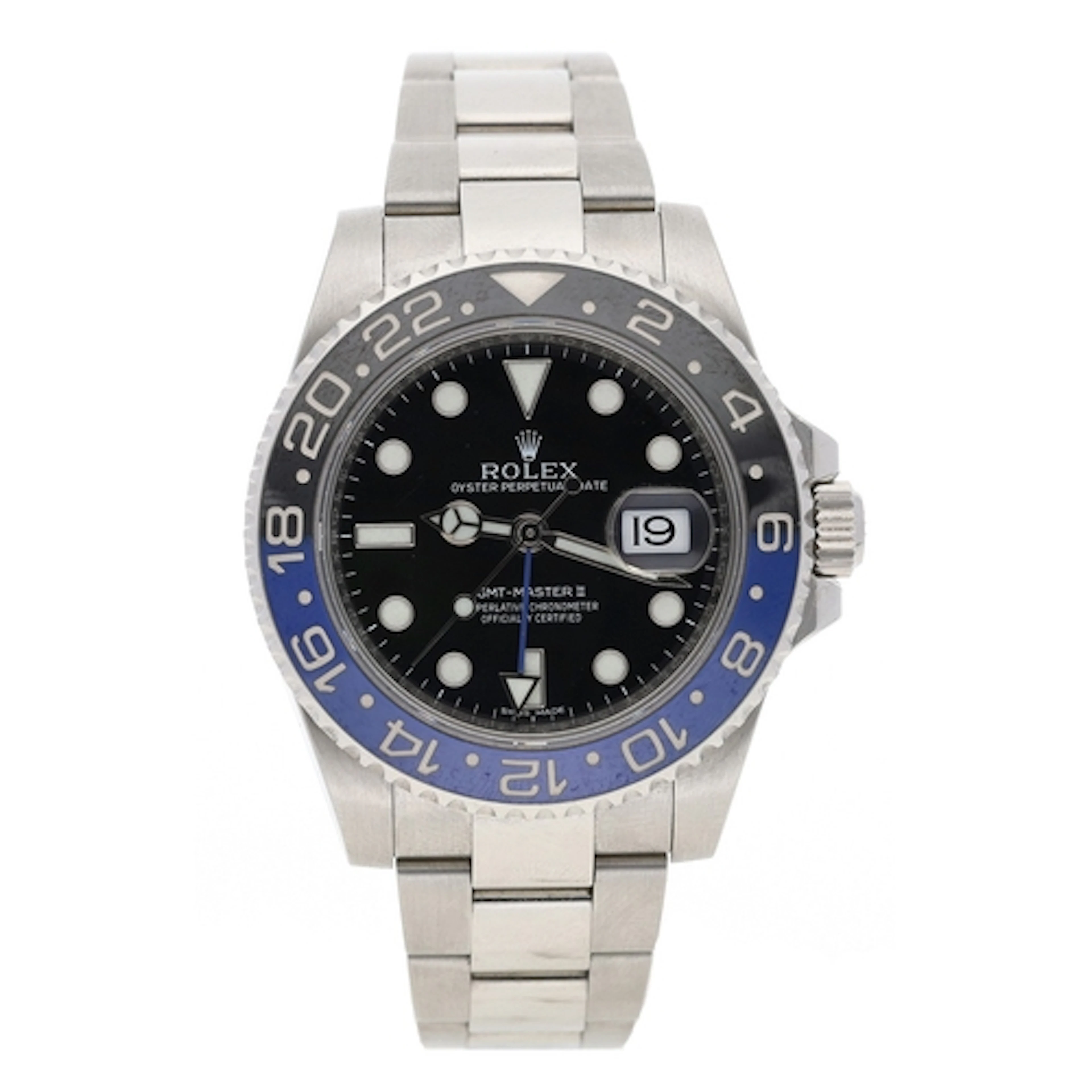 Rolex Oyster Perpetual Date GMT-Master II 'BATMAN' stainless...