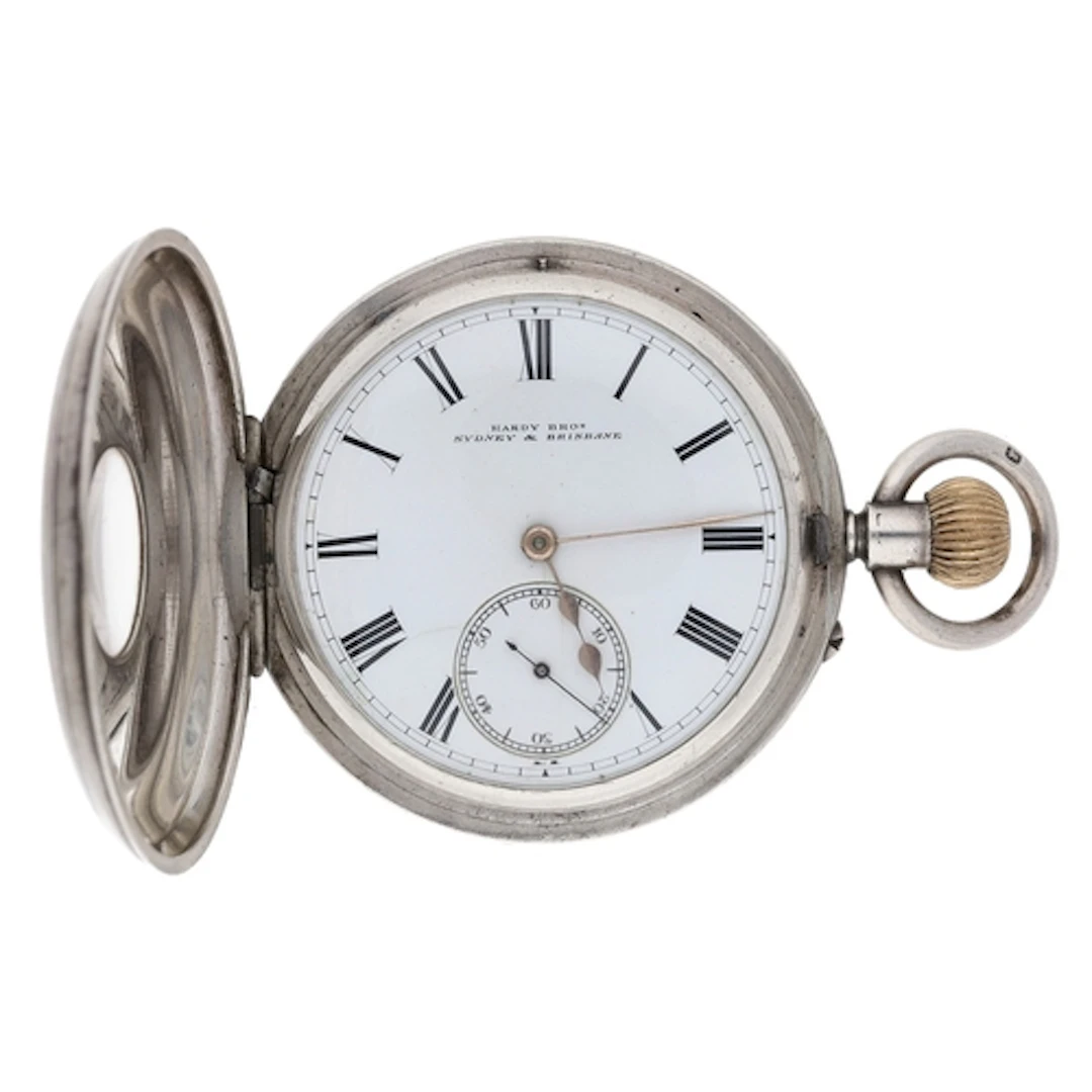 Victorian silver lever half hunter pocket watch retailed by ...