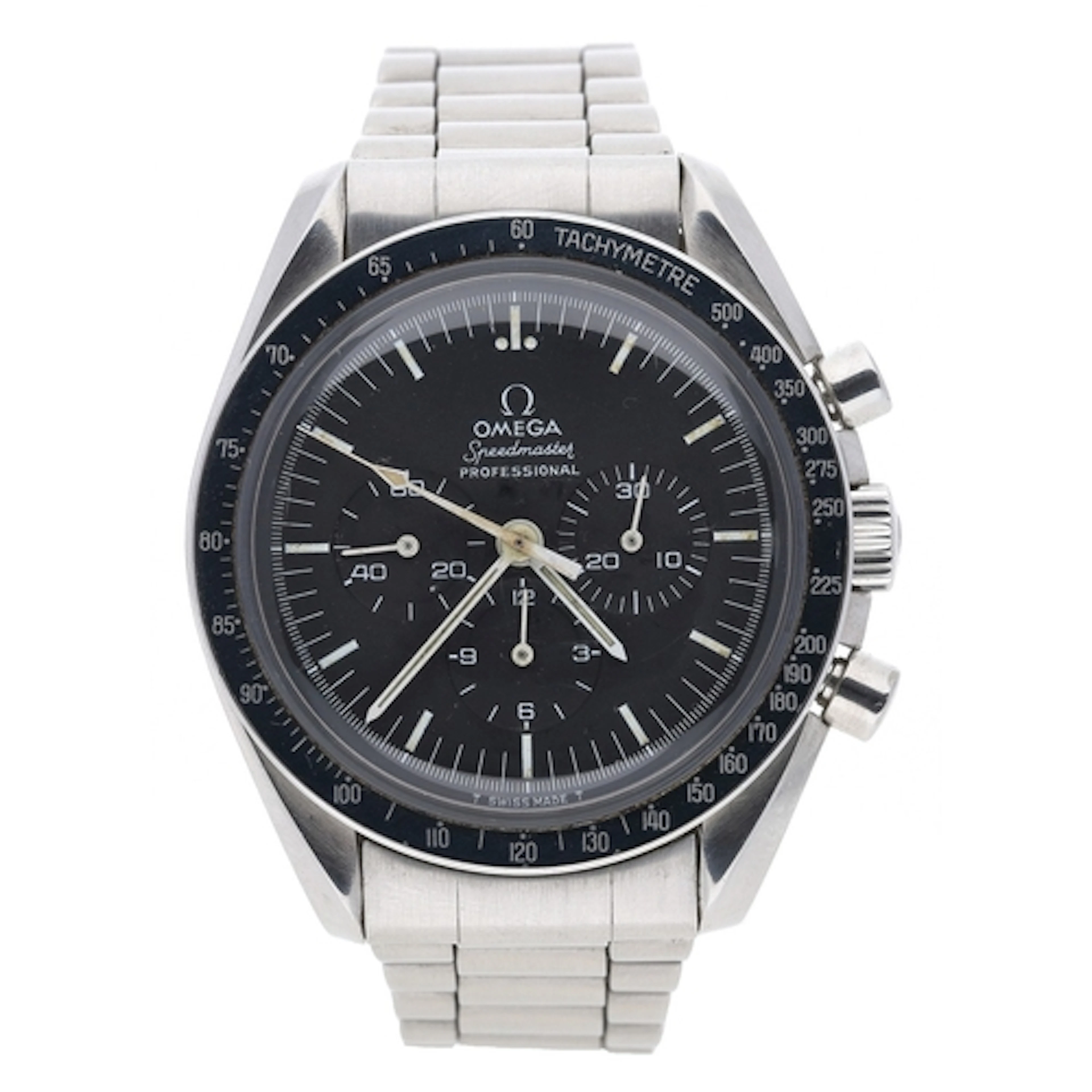 Omega Speedmaster Professional 'Moon' Chronograph stainless ...