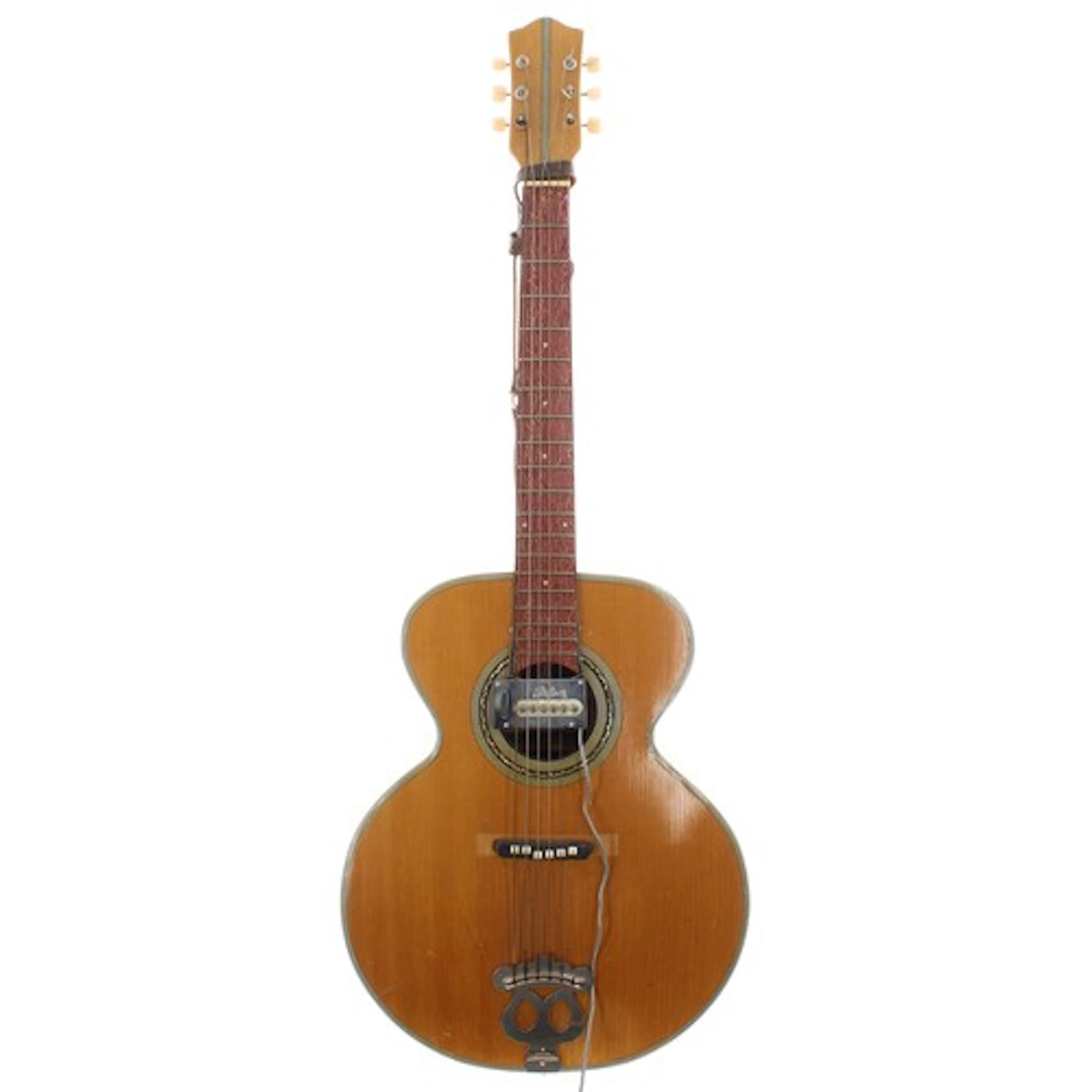 1960s acoustic guitar labelled Ibanez Salvador Copy of Raffa...