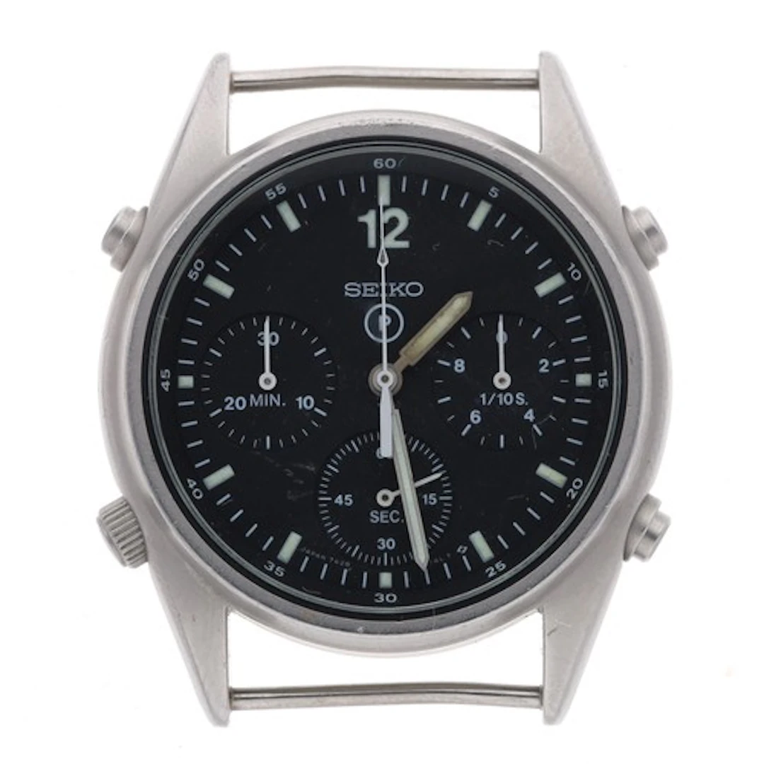 Seiko British Military 'R.A.F. Gen 1' chronograph stainless ...