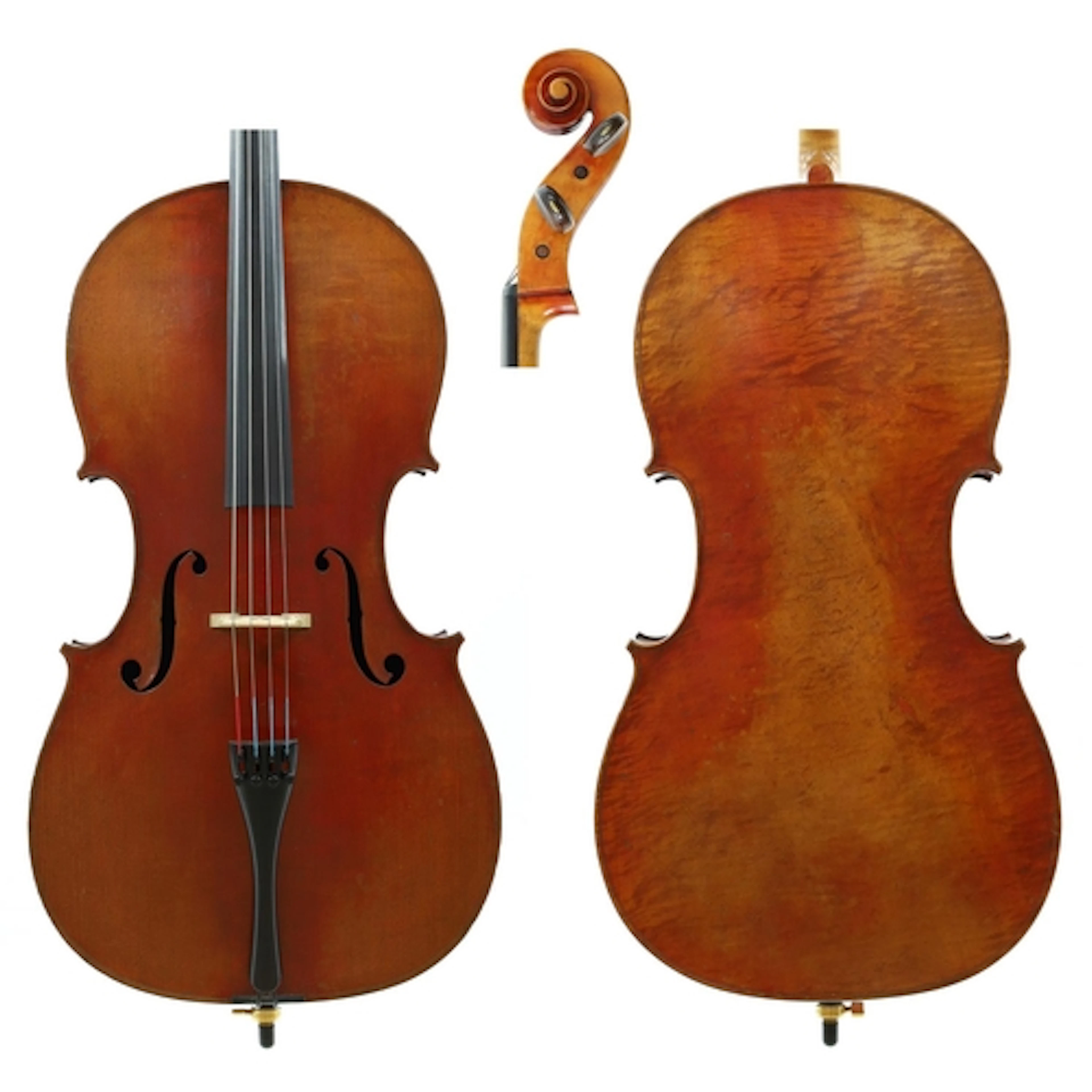 German violoncello circa 1930 by and labelled Copy of Nicola...