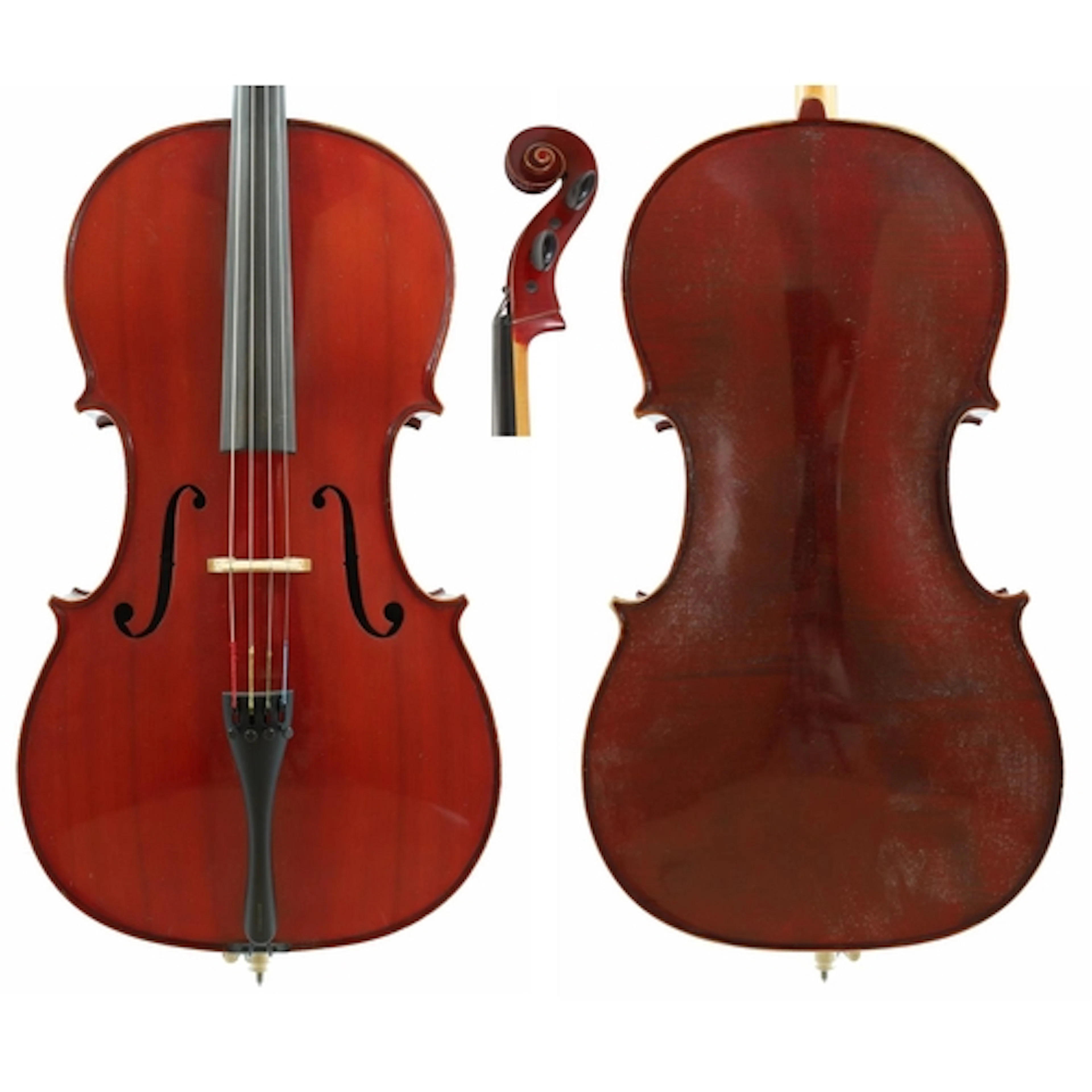 Modern German violoncello by and labelled Horst Grunert, Pen...