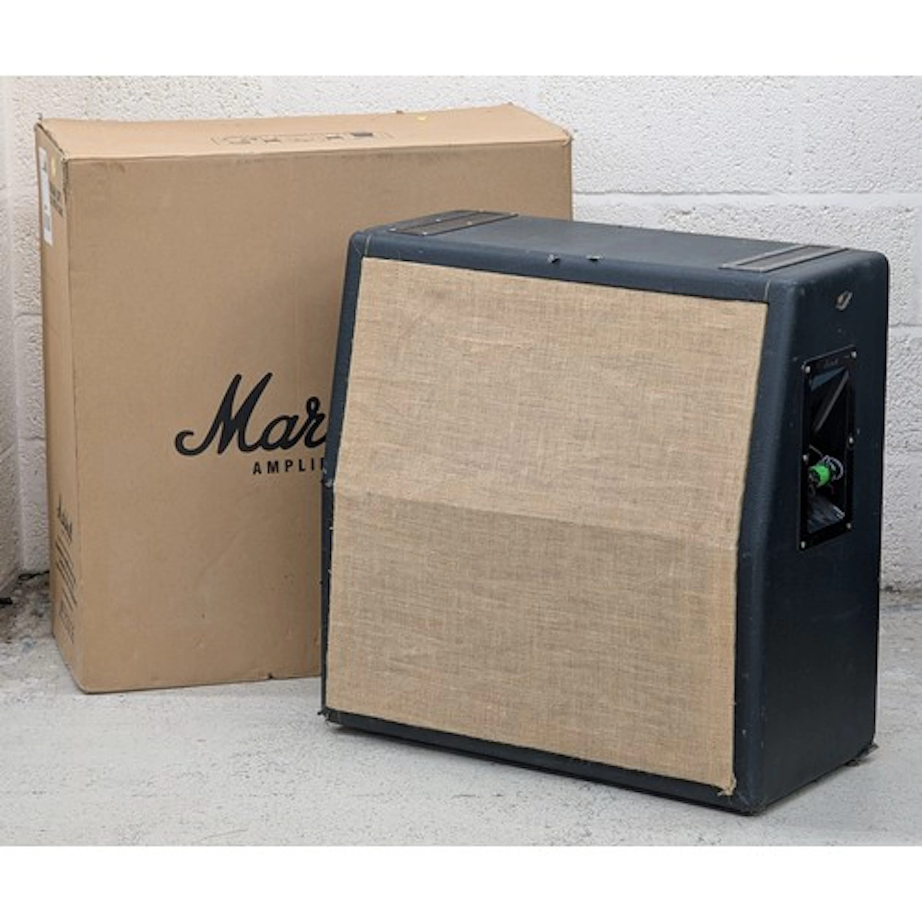 The Who interest - Marshall 1960 dummy guitar amplifier spea...