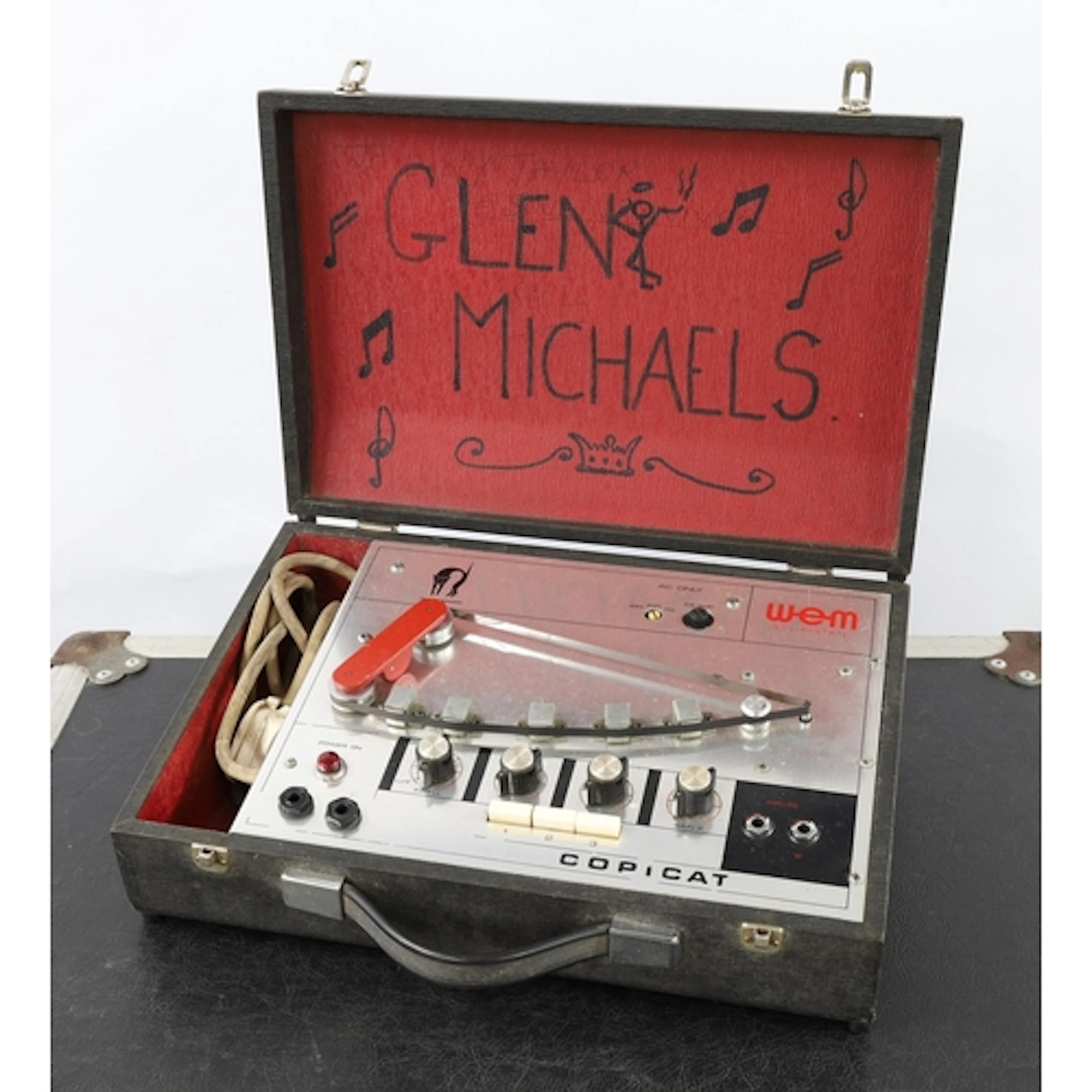 1970s WEM Watkins Copicat Solid State tape delay guitar effe...