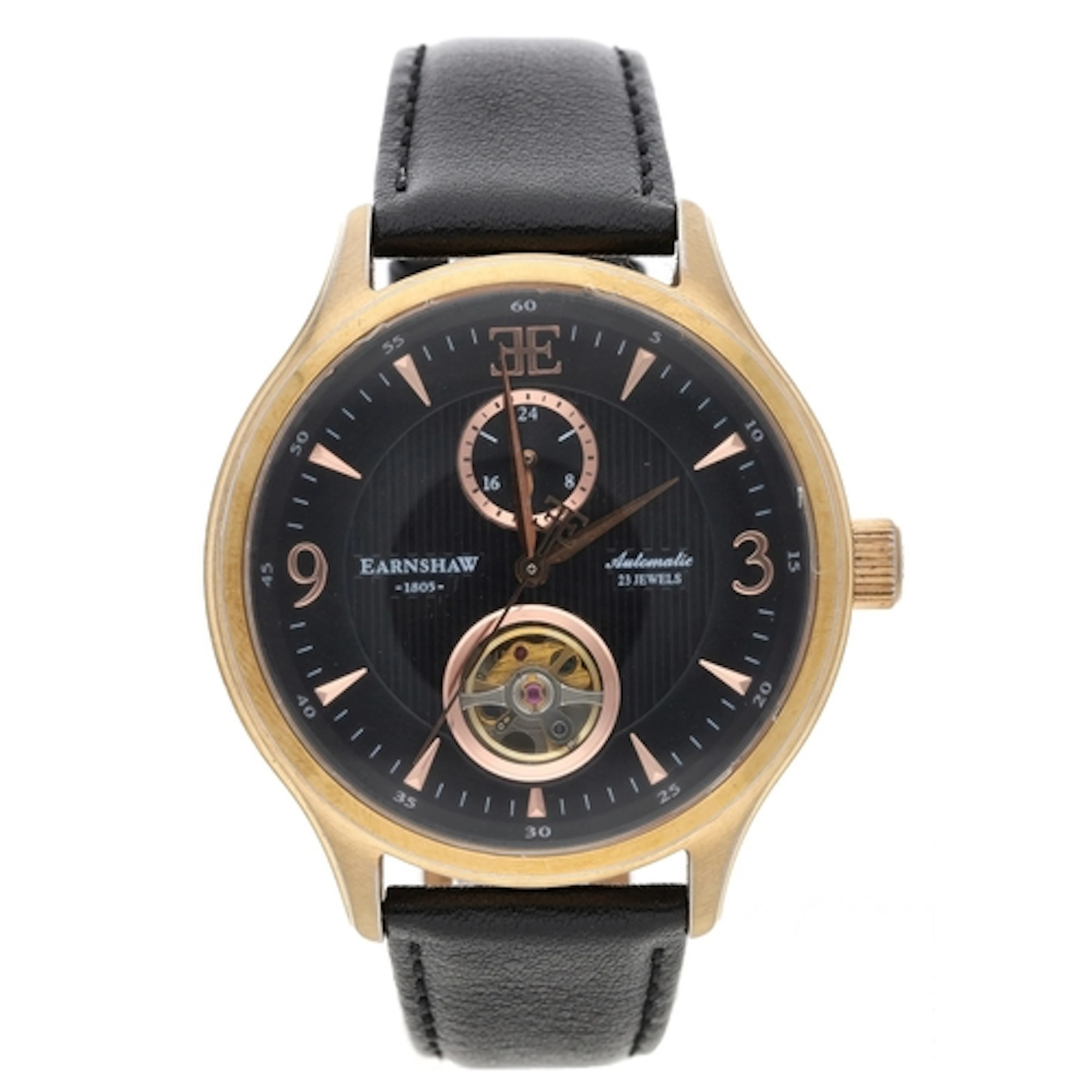 Thomas Earnshaw Flinders automatic rose gold plated and stai...
