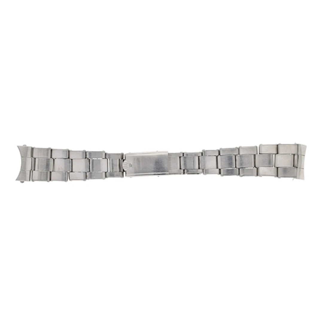 Rolex Oyster rivetted expanding stainless steel wristwatch b...
