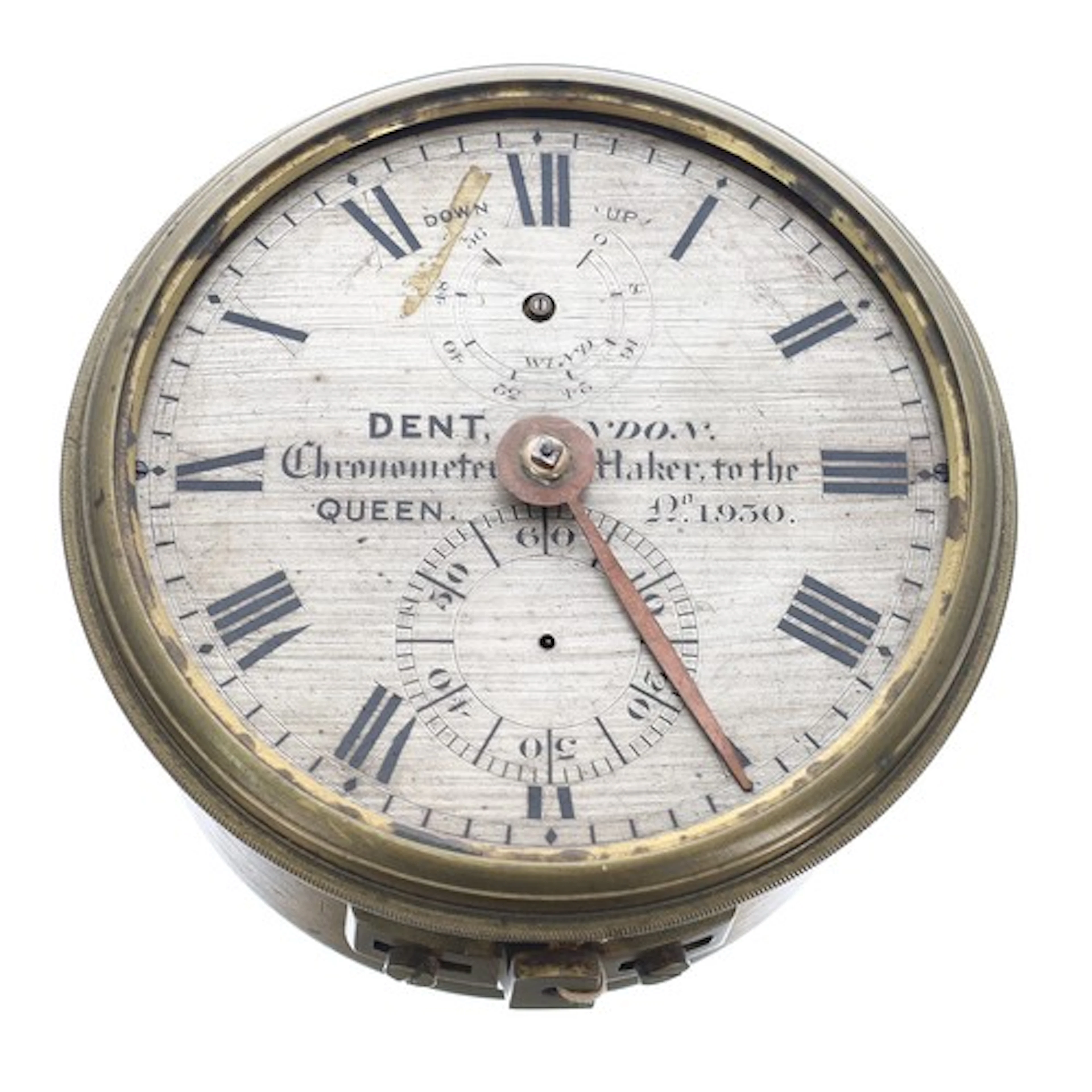Two-day marine chronometer for repair/restoration by Dent, L...