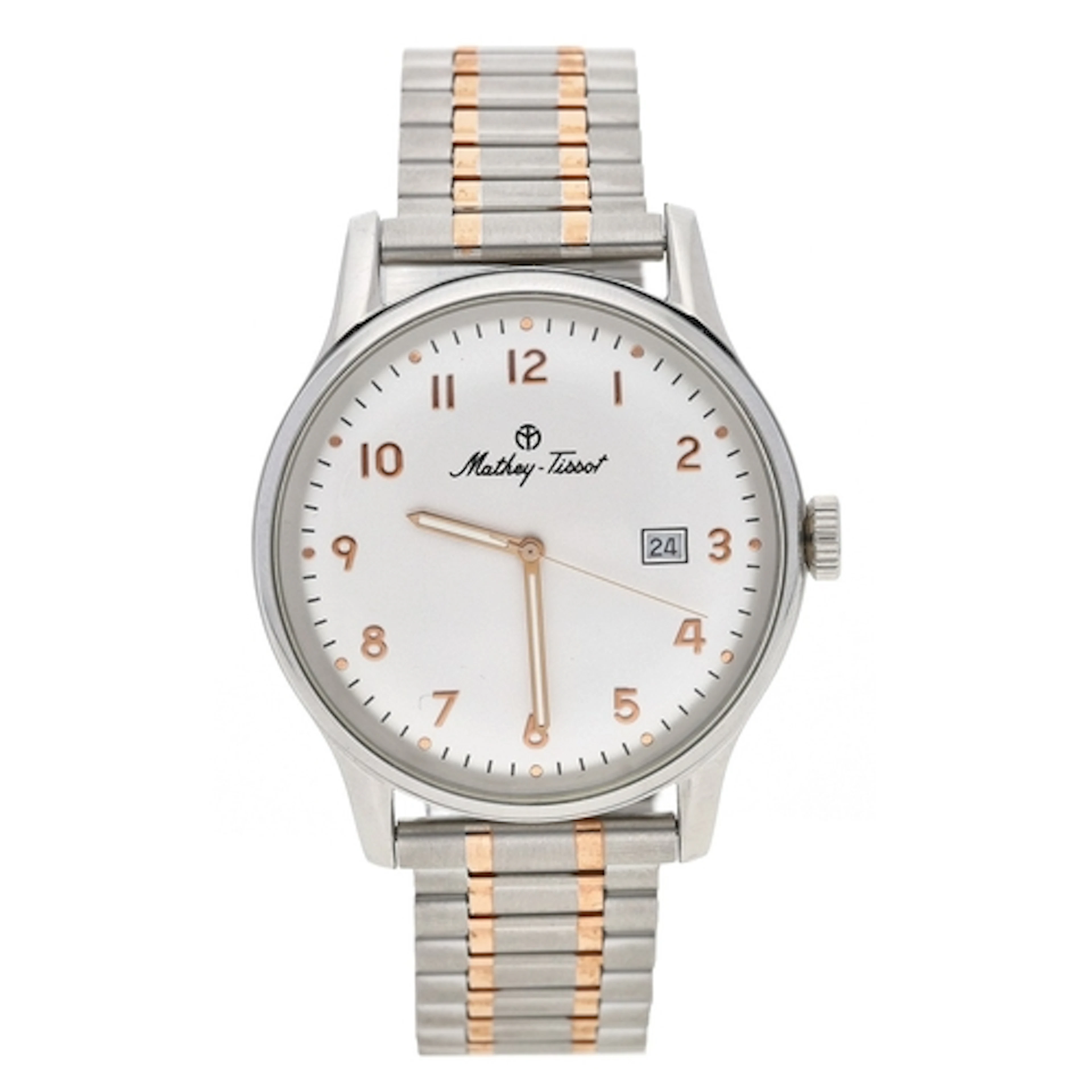 Mathey-Tissot stainless steel gentleman's wristwatch, refere...