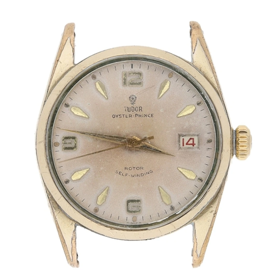 Tudor Oyster-Prince Rotor Self-Winding gold plated and stain...