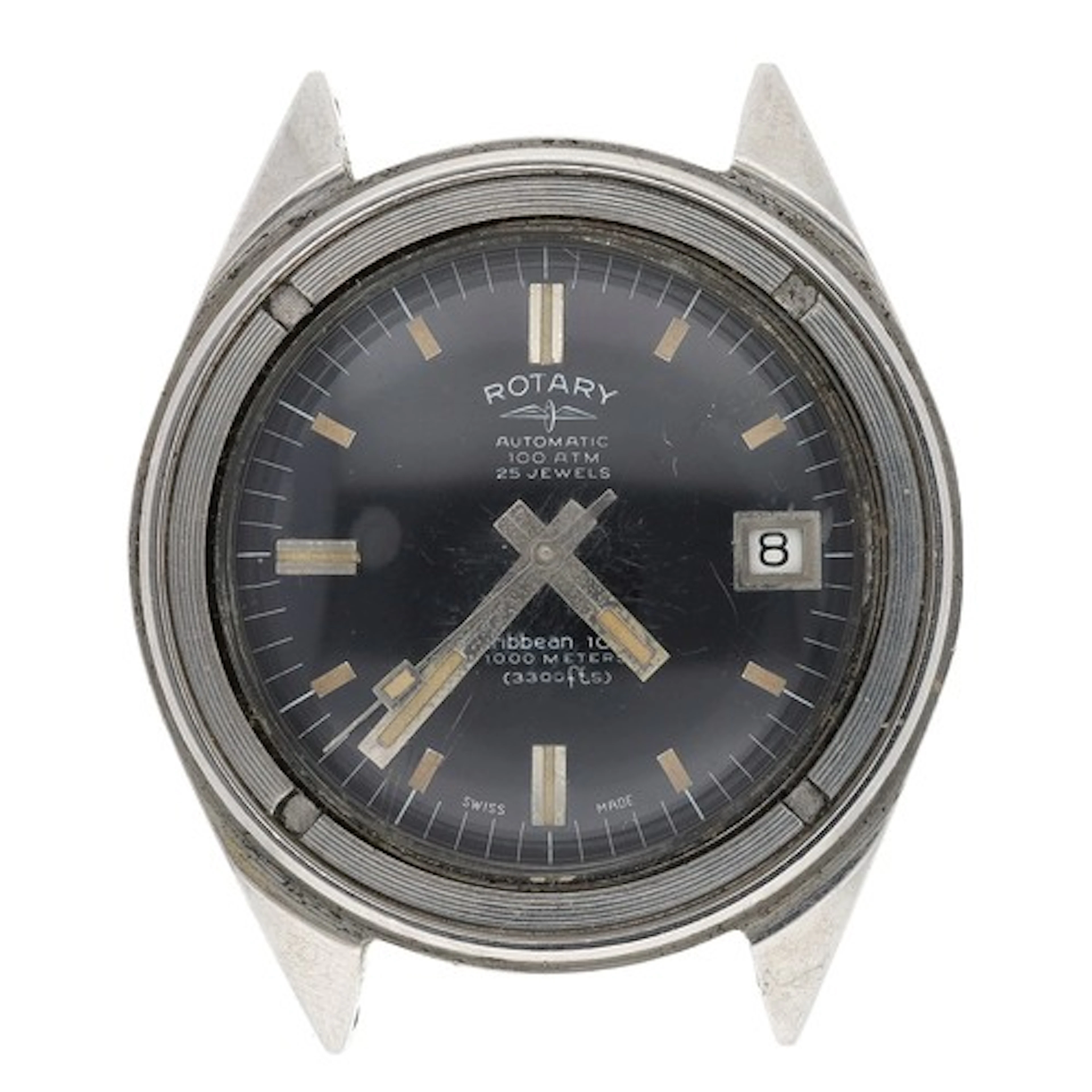 Rotary Caribbean 1000 automatic 100ATM 1000 meters (3300fts)...