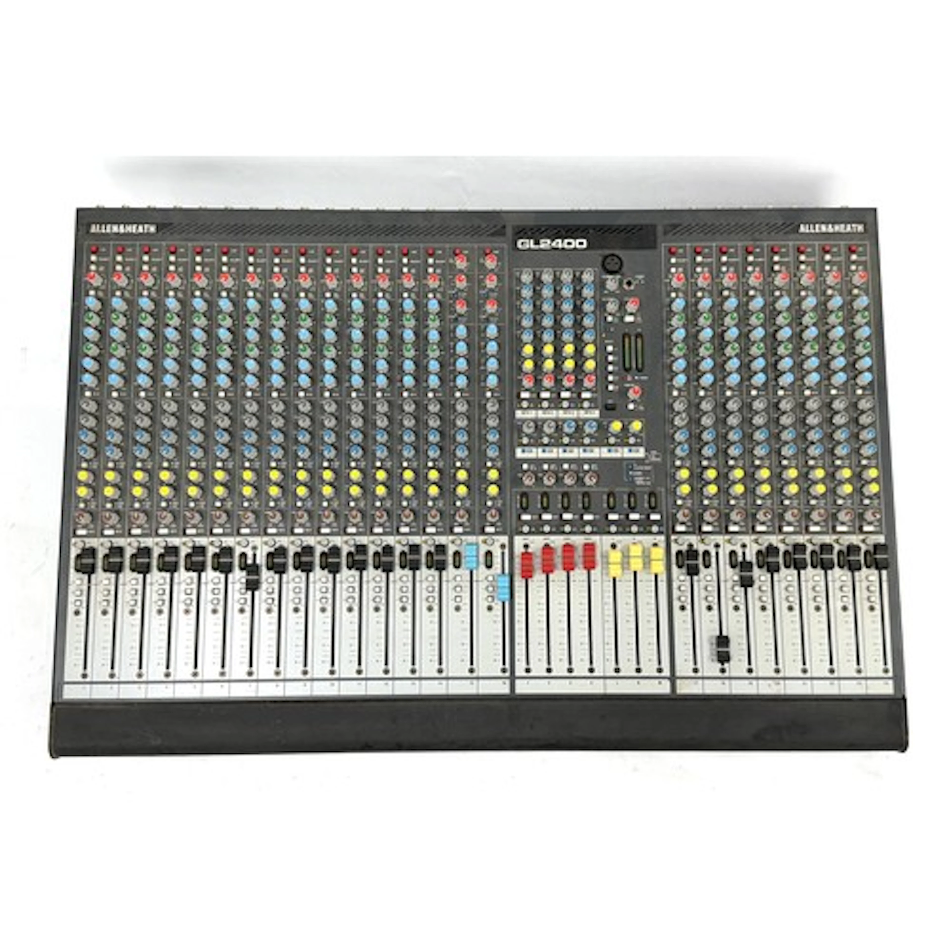 Allen & Heath GL2400 twenty-four track mixing desk...