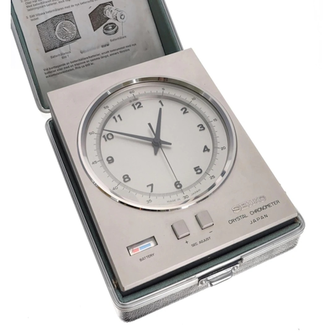Seiko QC 951-II Crystal chronometer, serial no. 23938, the s...