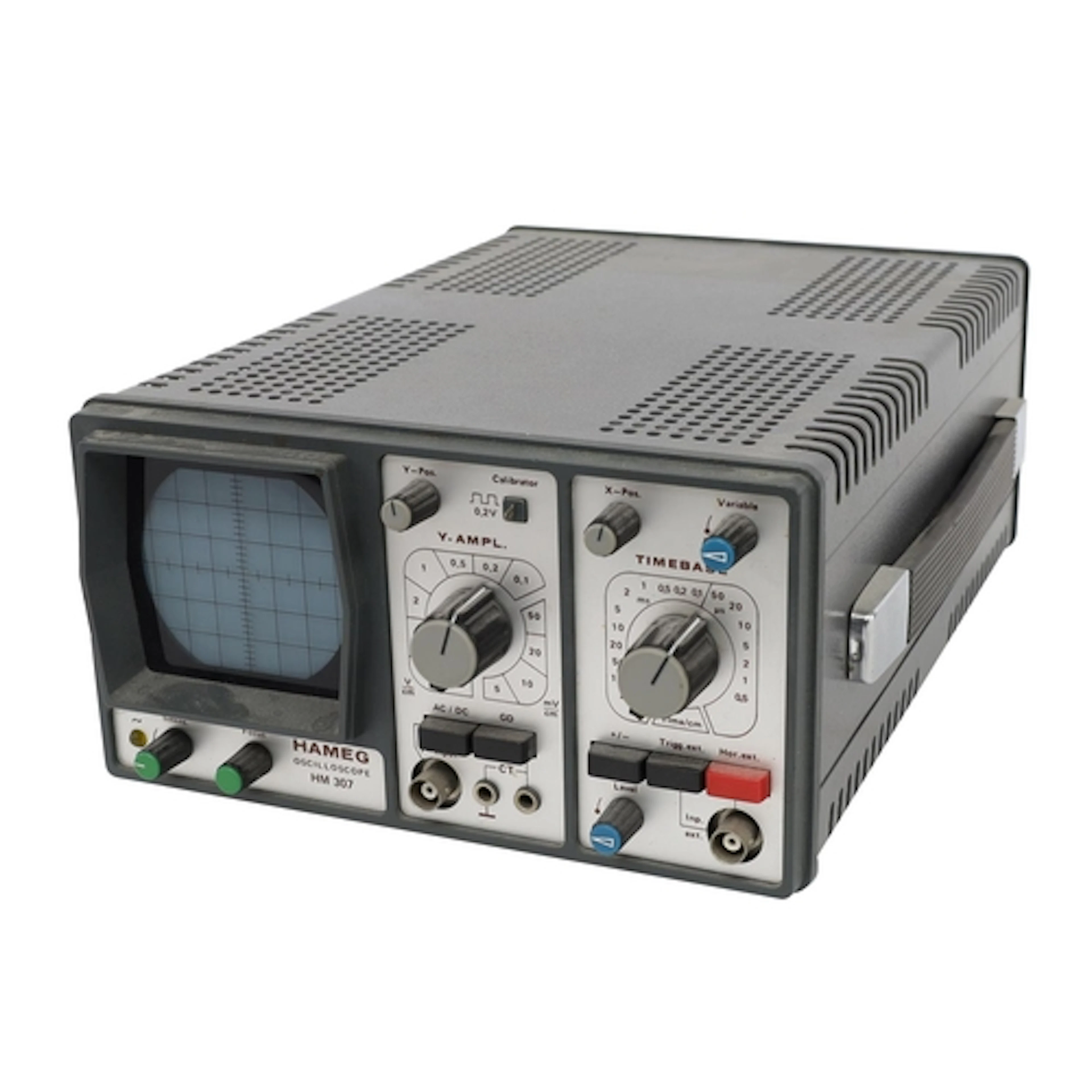 German made bench-top HM307 Oscilloscope manufactured by Ham...