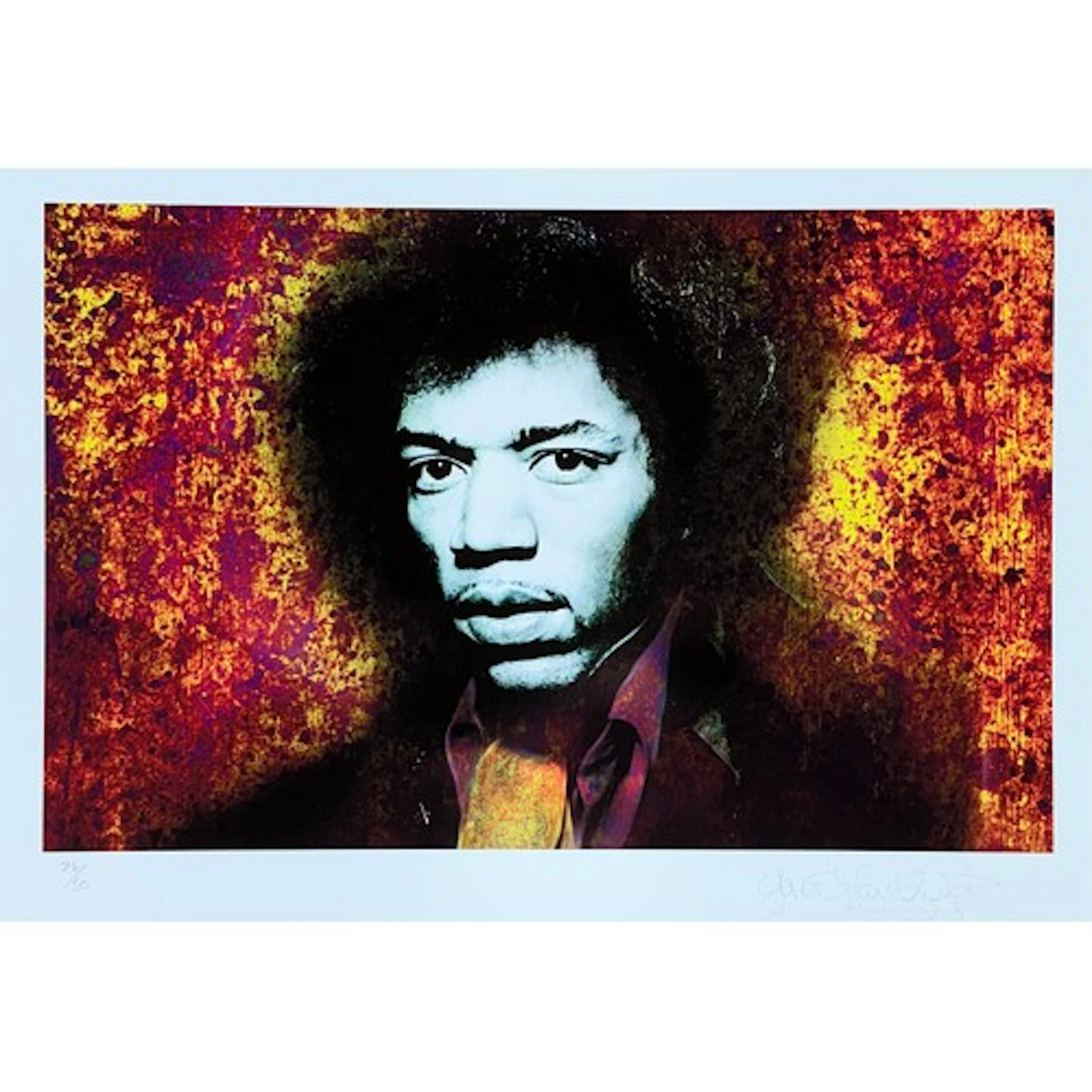 Gered Mankowitz (born 1946) - Jimi Hendrix, Mason's Yard Stu...
