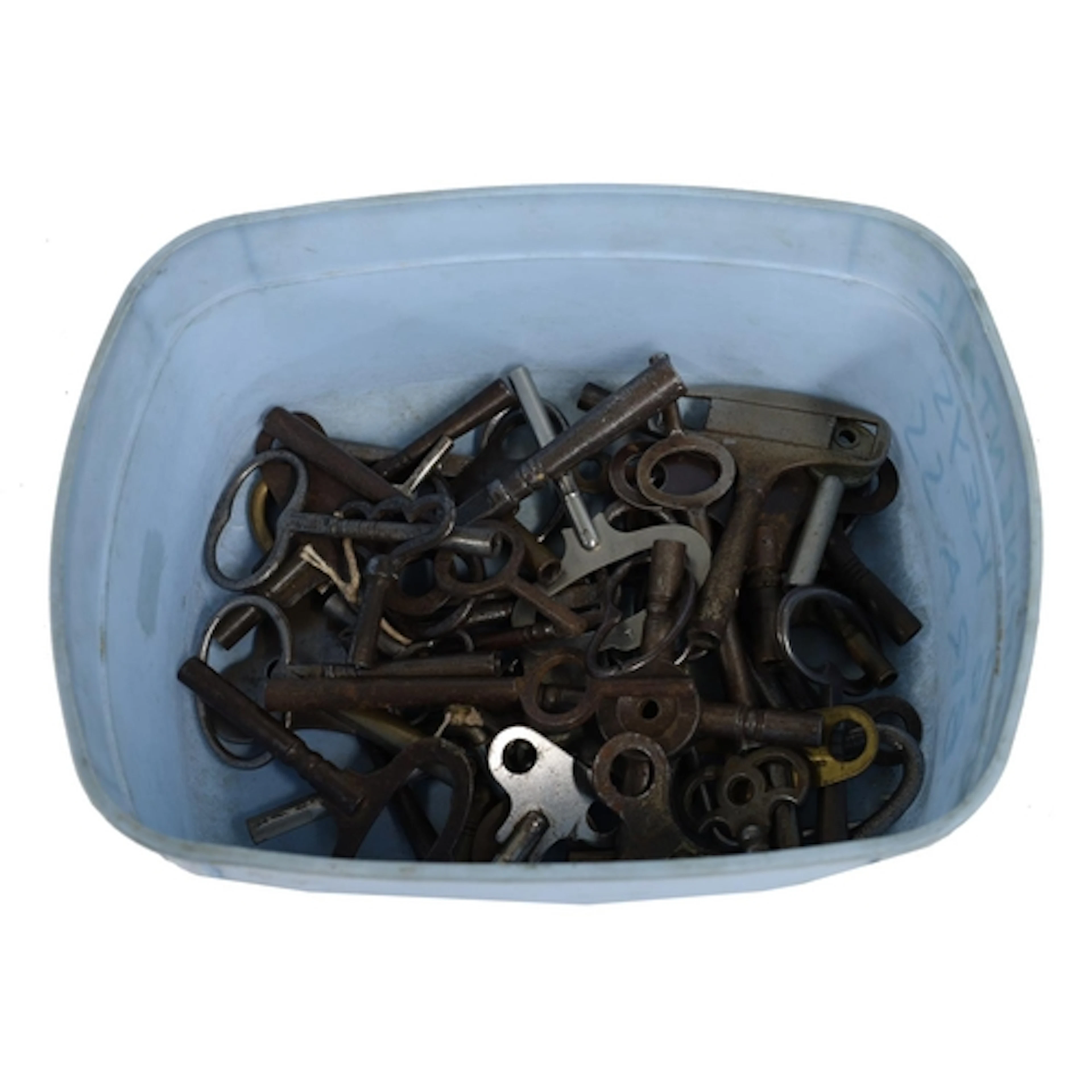 Quantity of assorted clock winding keys