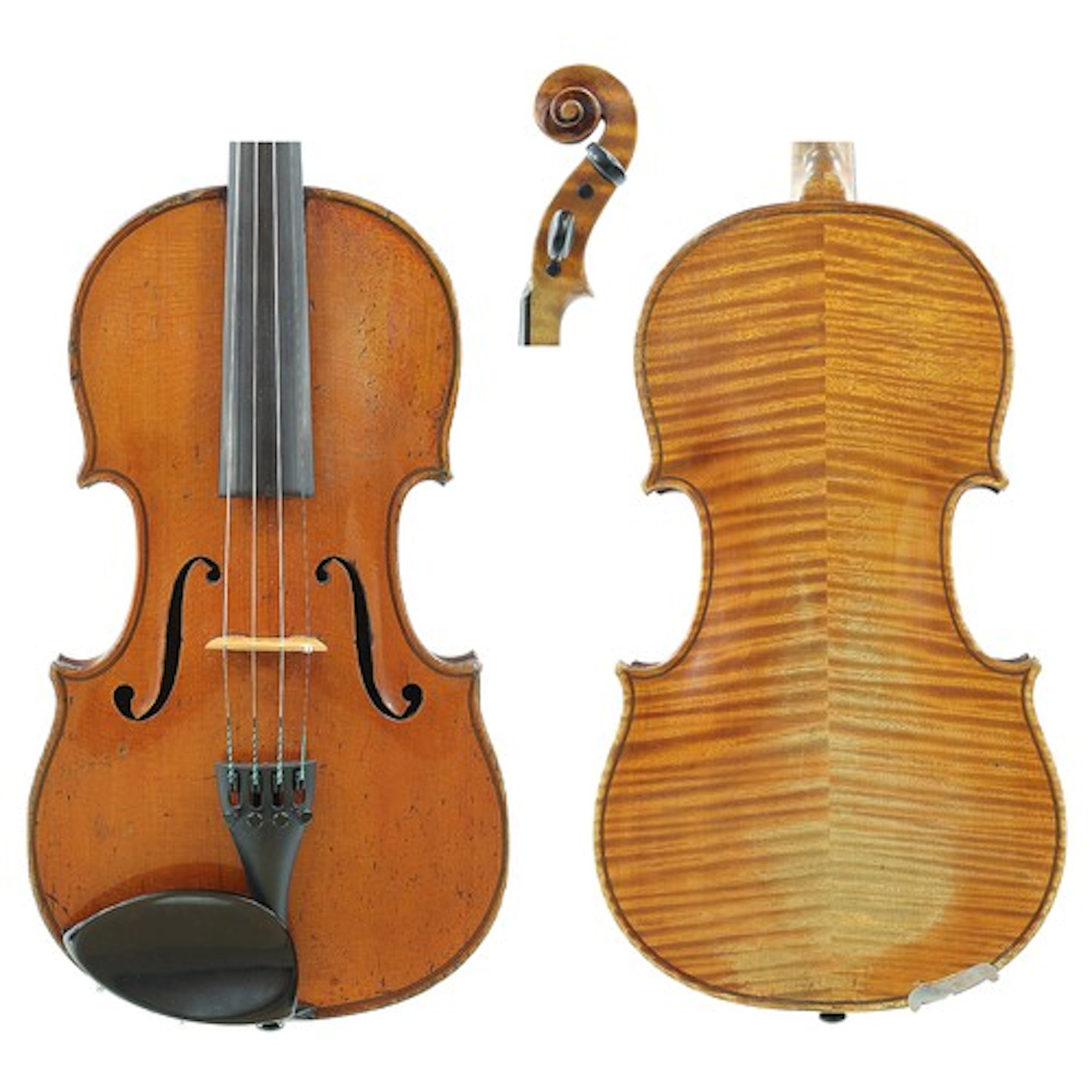 Good French violin by and labelled Lutherie Artistique, D. S...