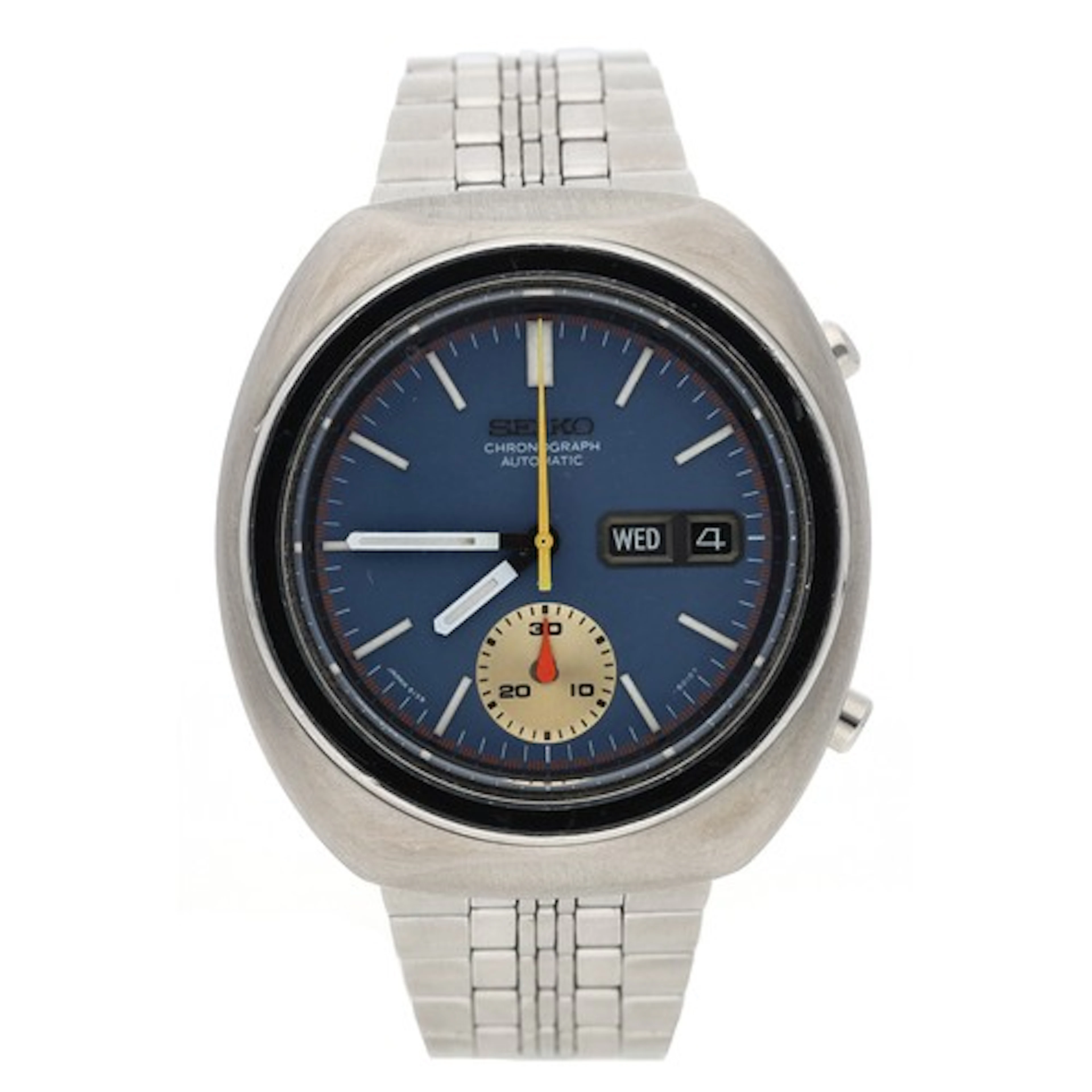 Seiko Chronograph automatic stainless steel gentleman's wris...
