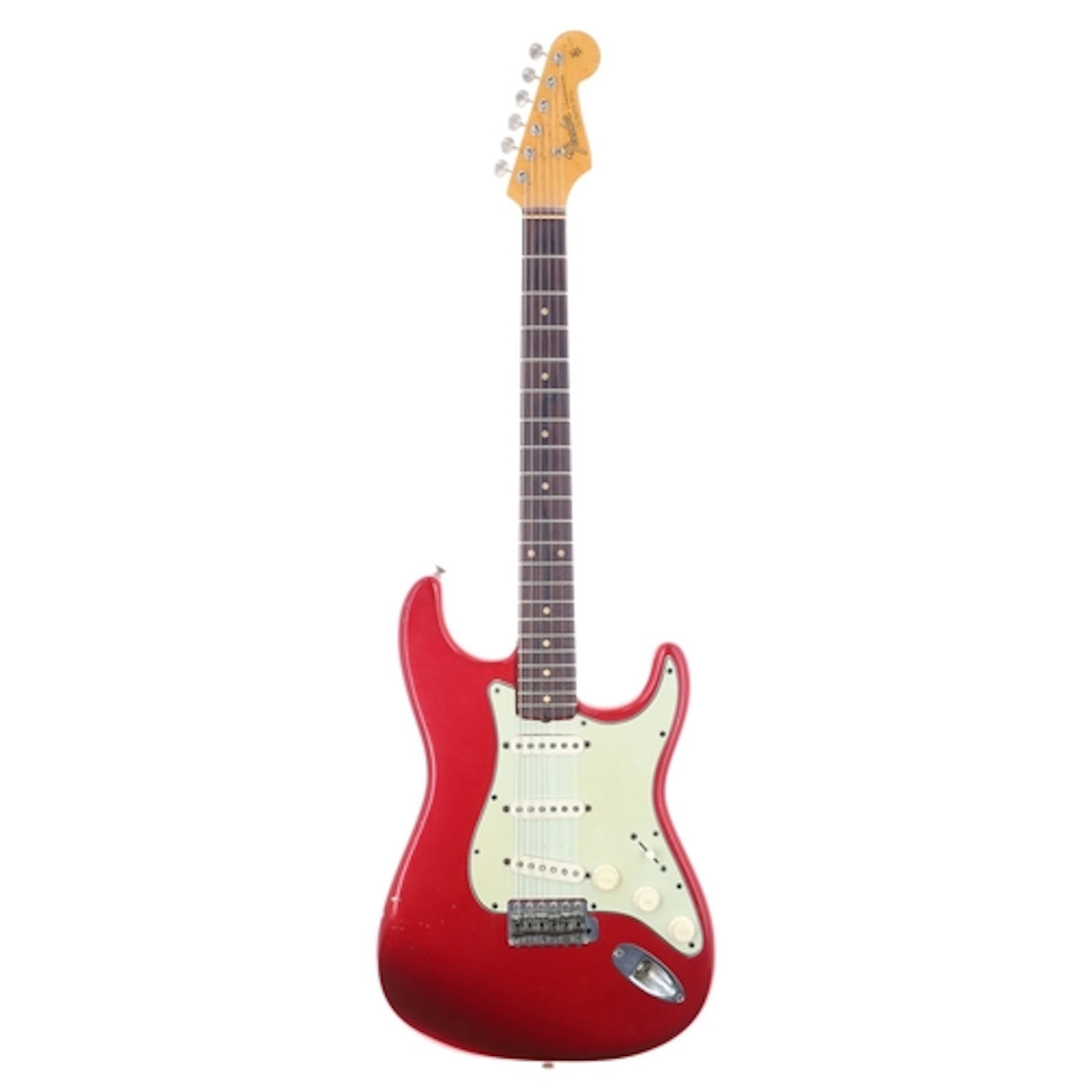 Interesting and unusual Fender Stratocaster electric guitar,...