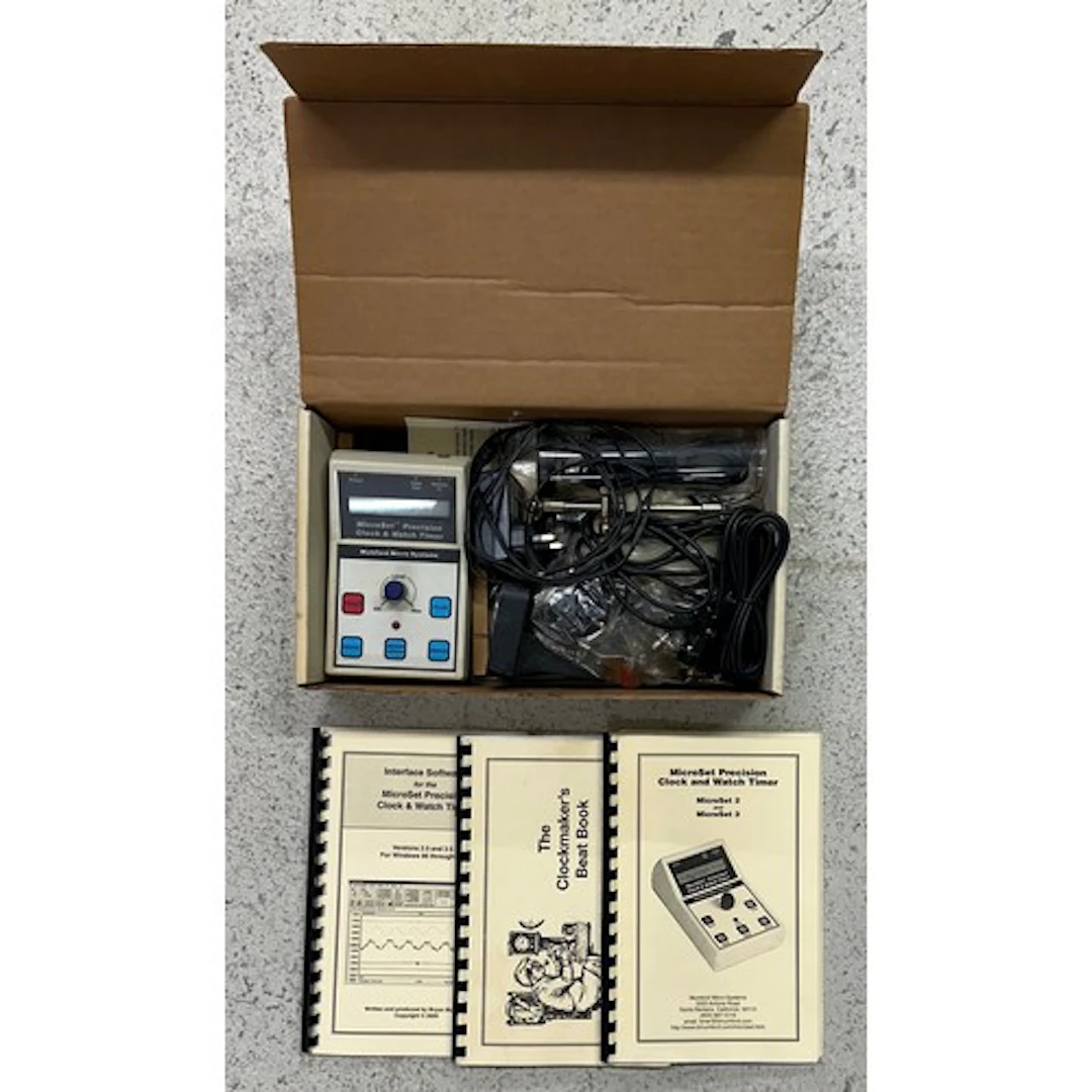 Mumford Micro Systems Microset Clock & Watch timer and t...
