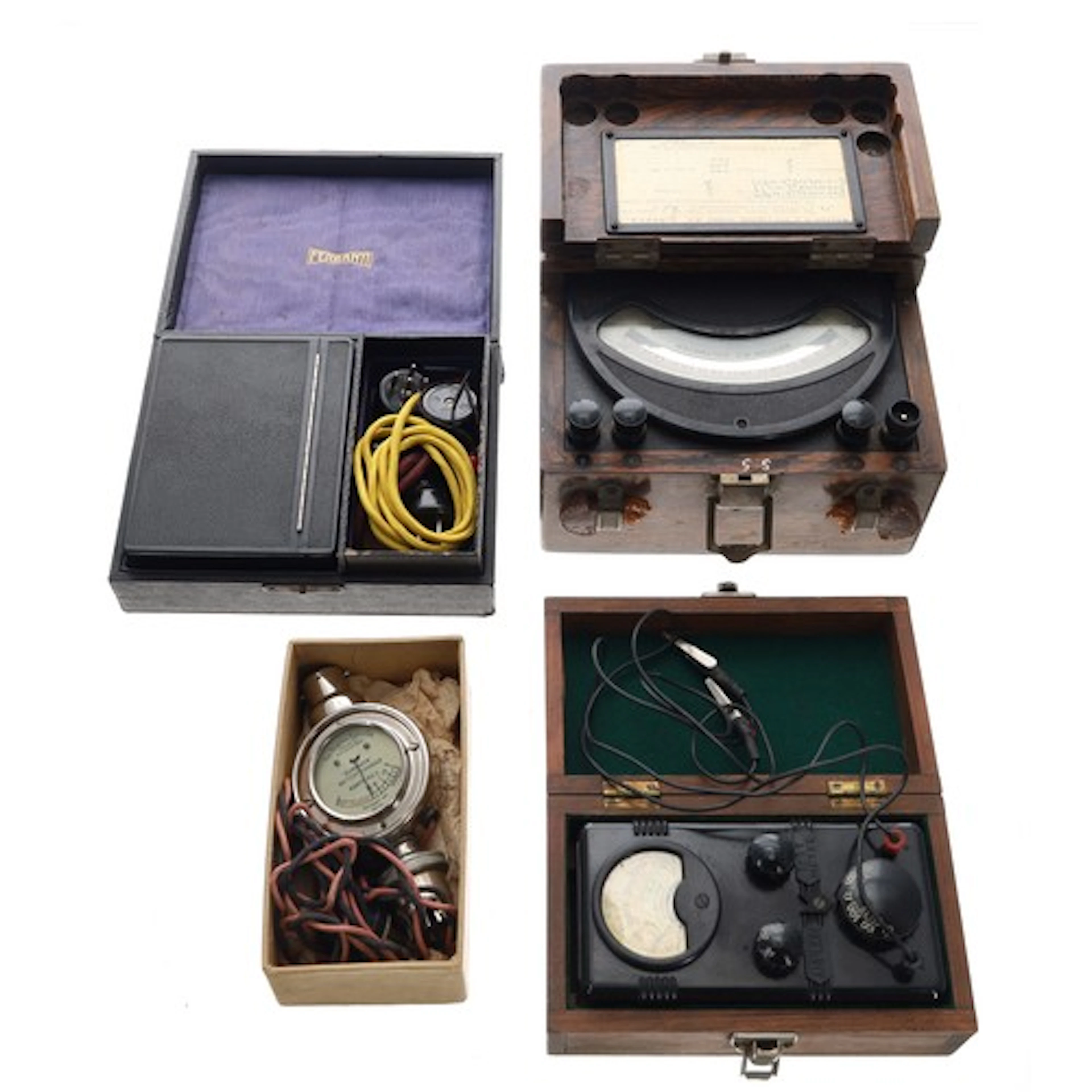Collection of assorted electrical testing equipment to inclu...