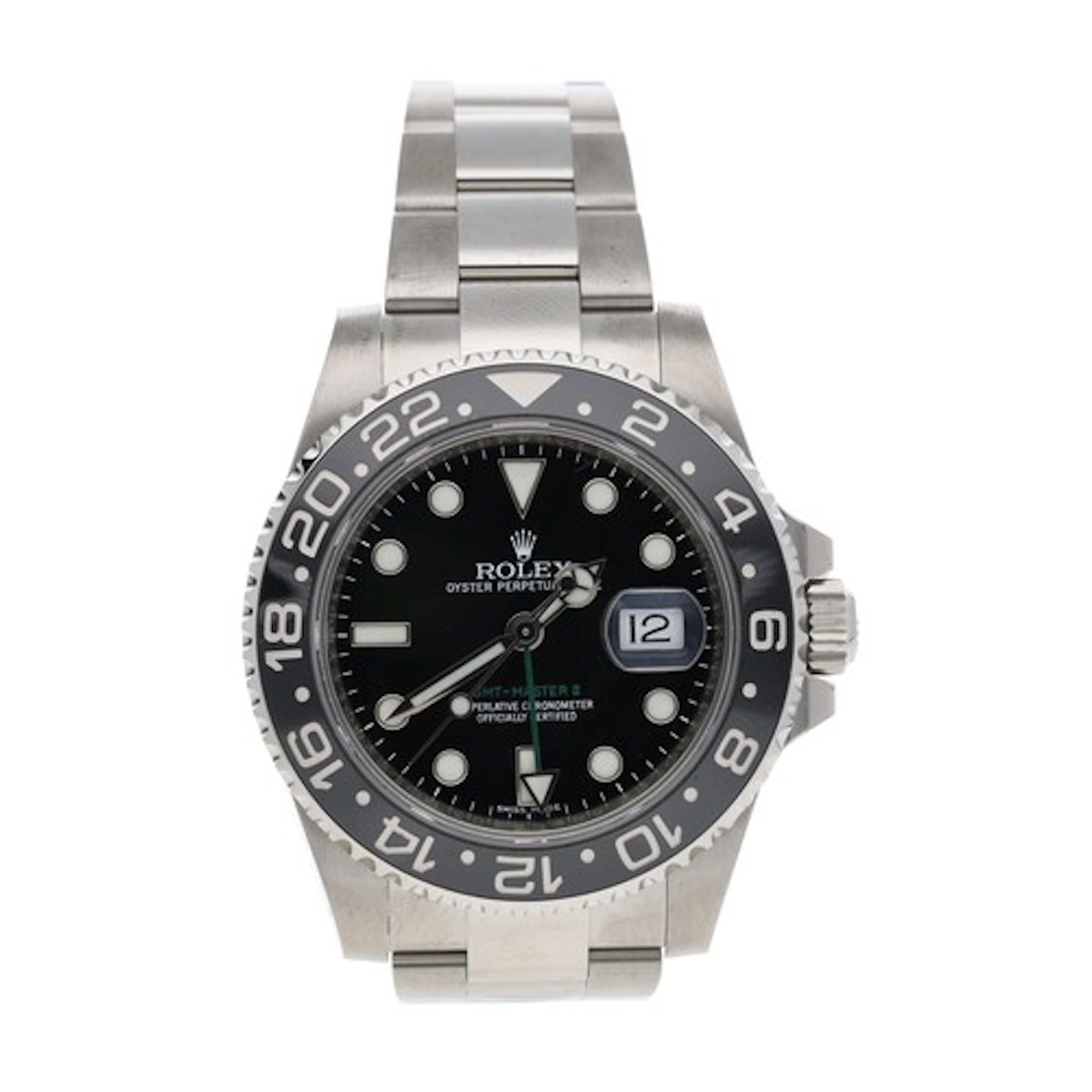 Rolex Oyster Perpetual Date GMT Master II stainless steel ge...