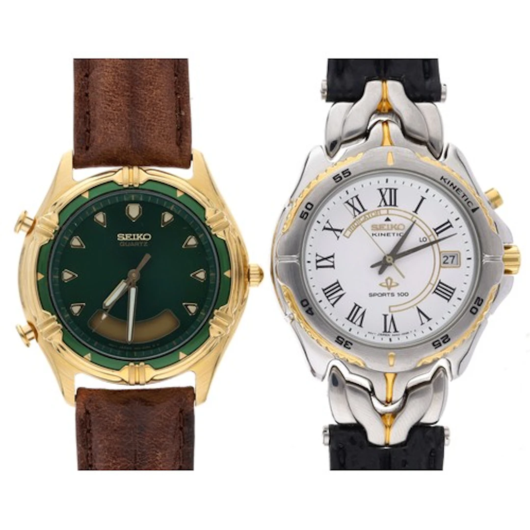 Seiko Kinetic Sports 100 gentleman's wristwatch, reference n...
