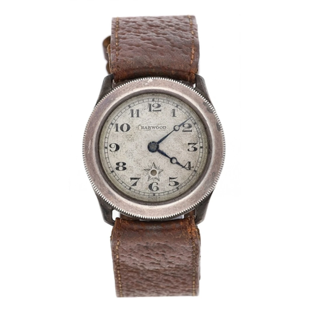 Harwood Self Winding Watch Co. Ltd silver 'bumper' automatic...