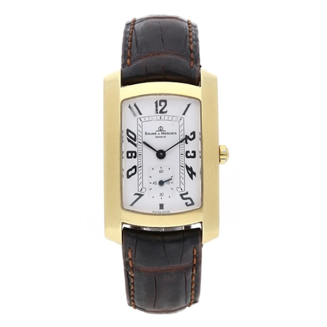 Baume & Mercier Hampton Milleis 18ct gentleman's wristwa...