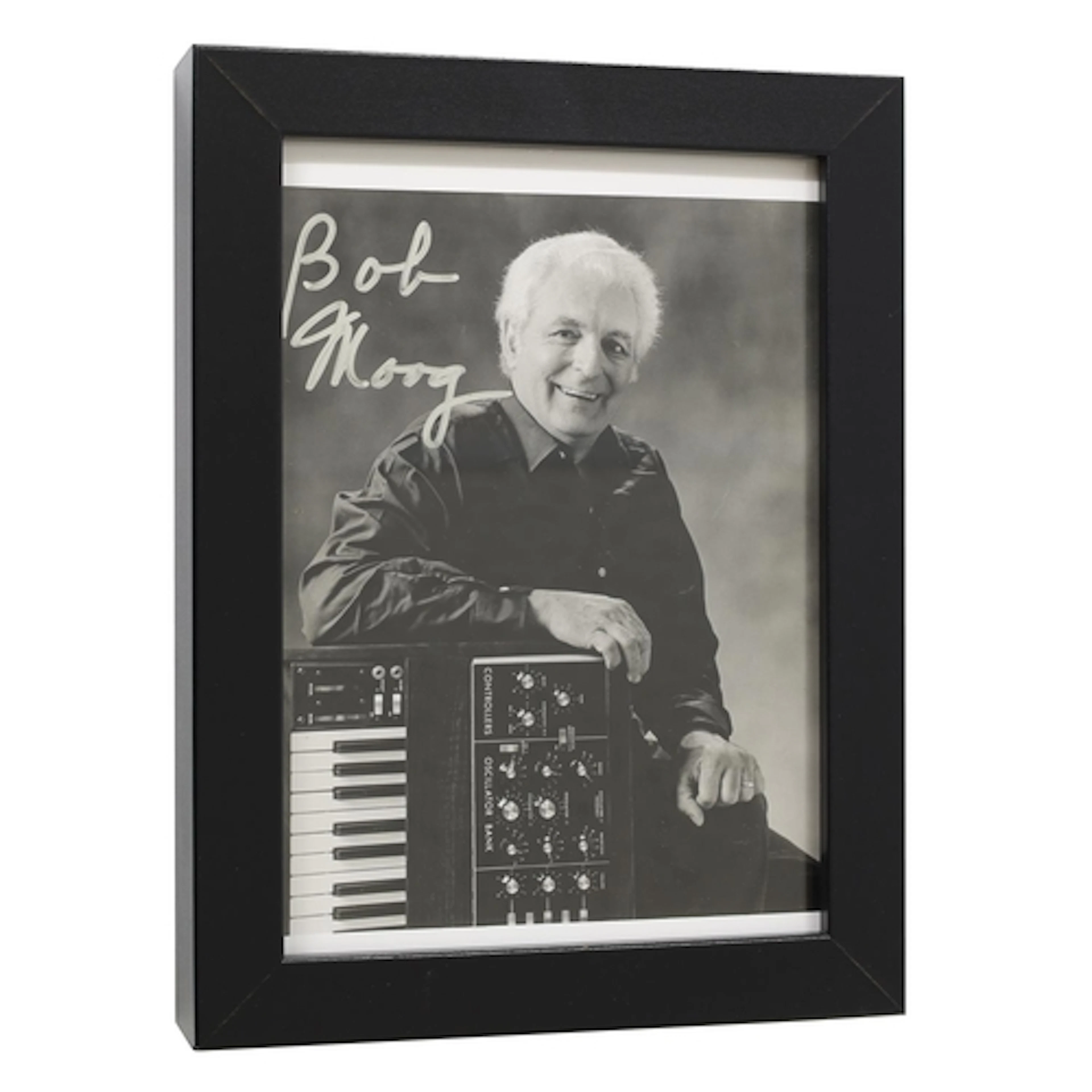 Bob Moog - Autographed Photograph with Big Briar Letter An ...
