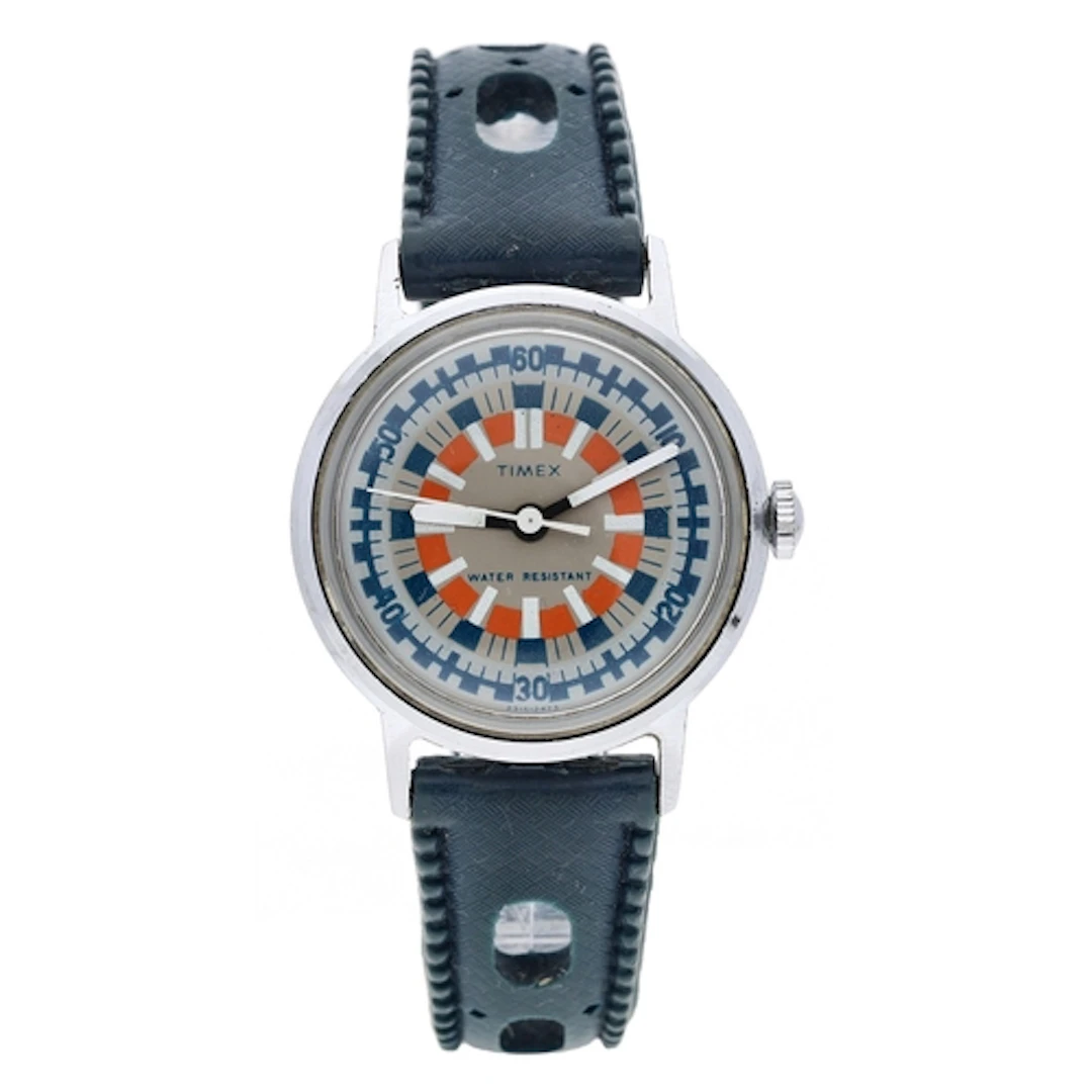 Timex Water Resistant nickel plated and stainless steel wris...