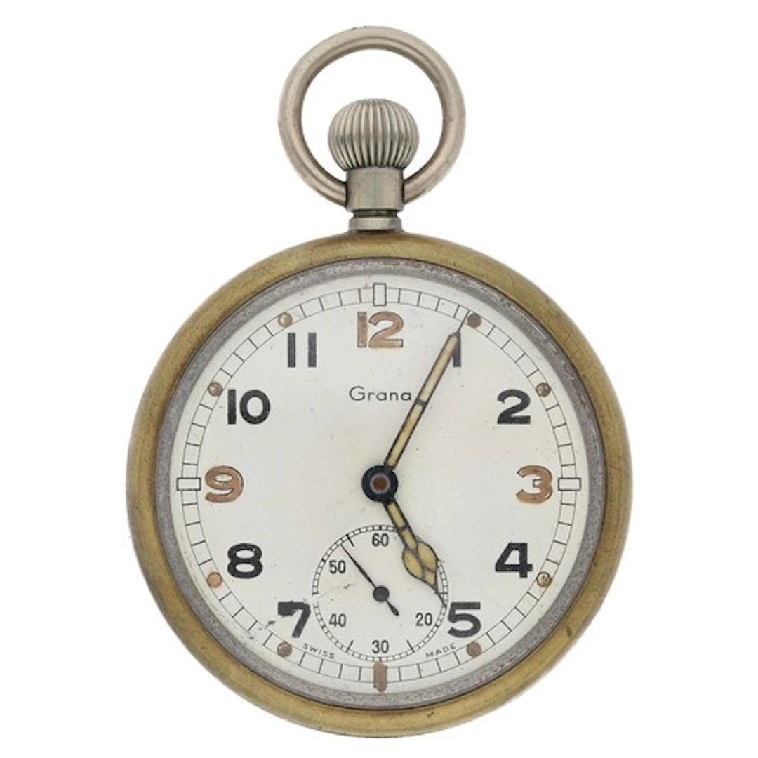 Grana WWII British Military Army issue nickel cased lever po...