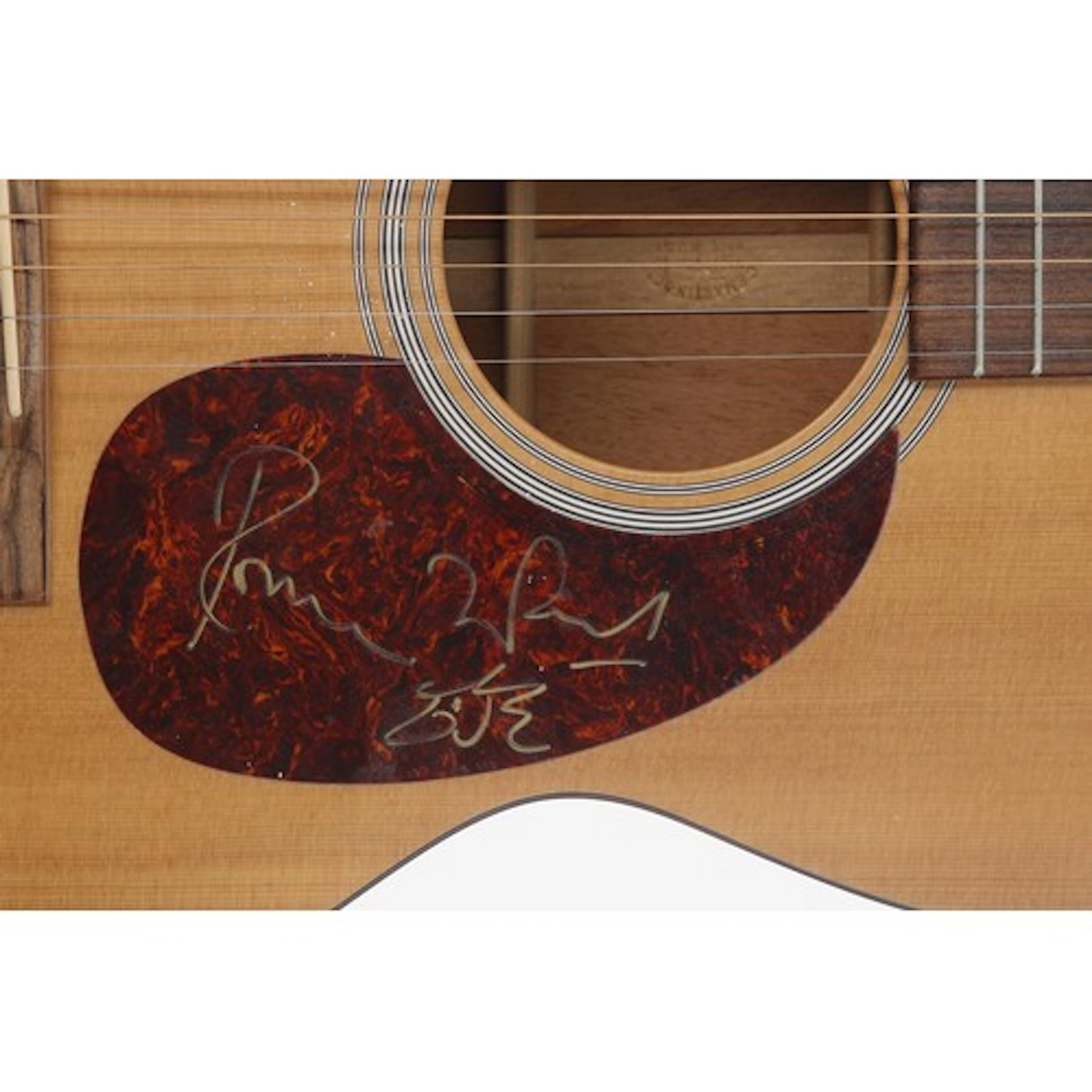 Ronnie Wood - autographed 1995 C.F Martin 000-1 acoustic gui...