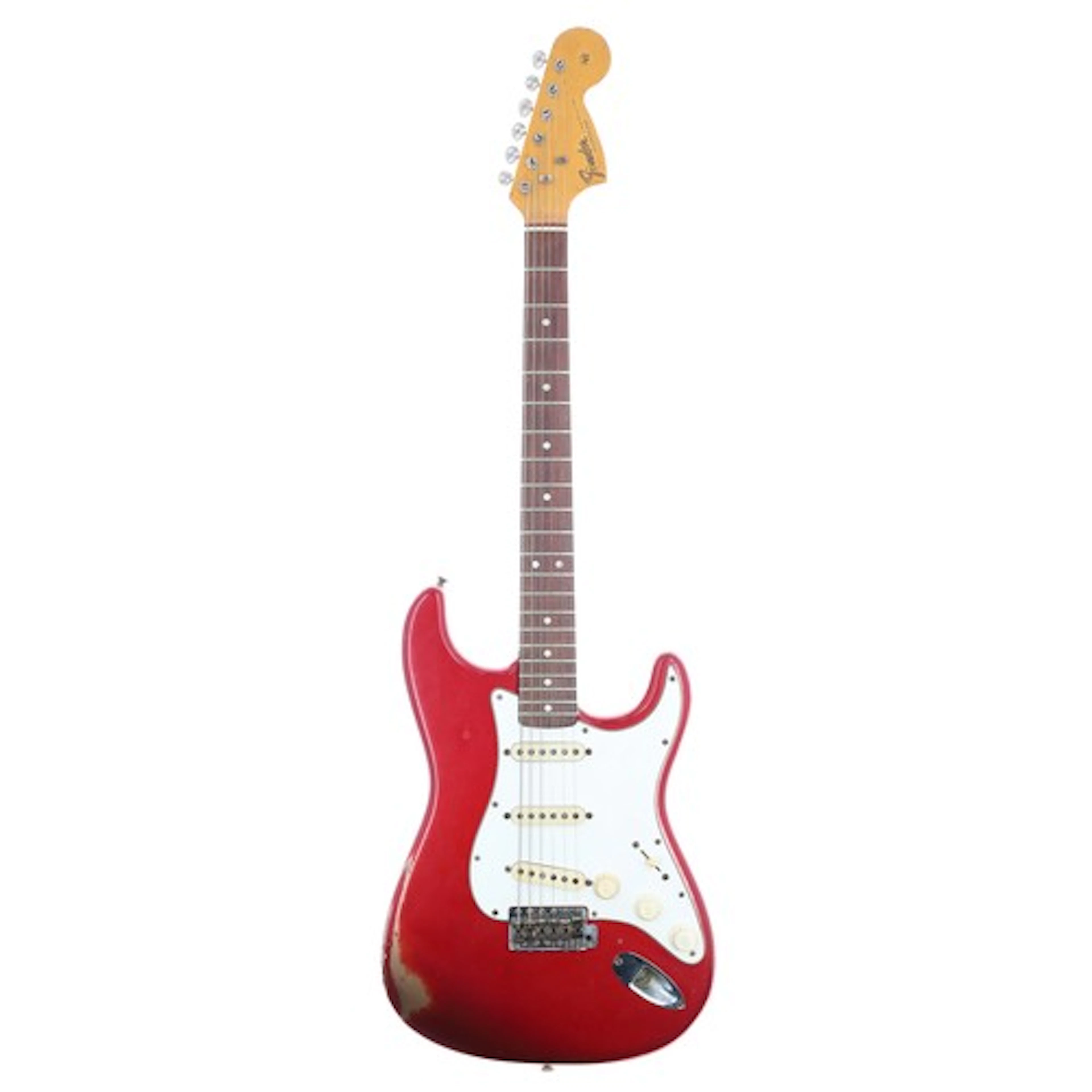 1966 Fender Stratocaster electric guitar, made in USA; Body:...
