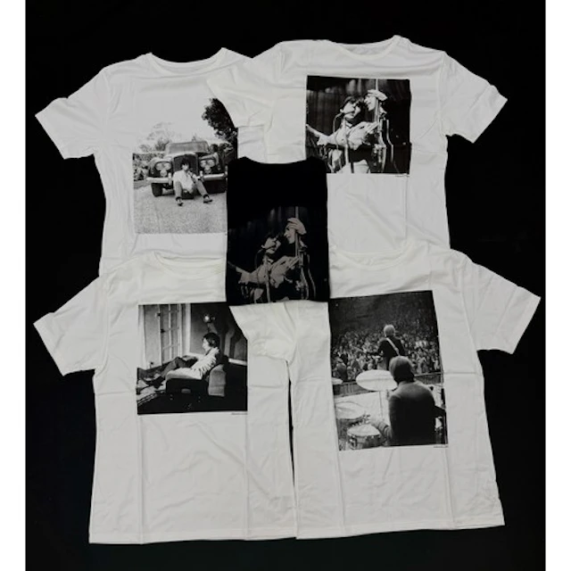 The Rolling Stones - Five rare T-shirts, each printed with i...