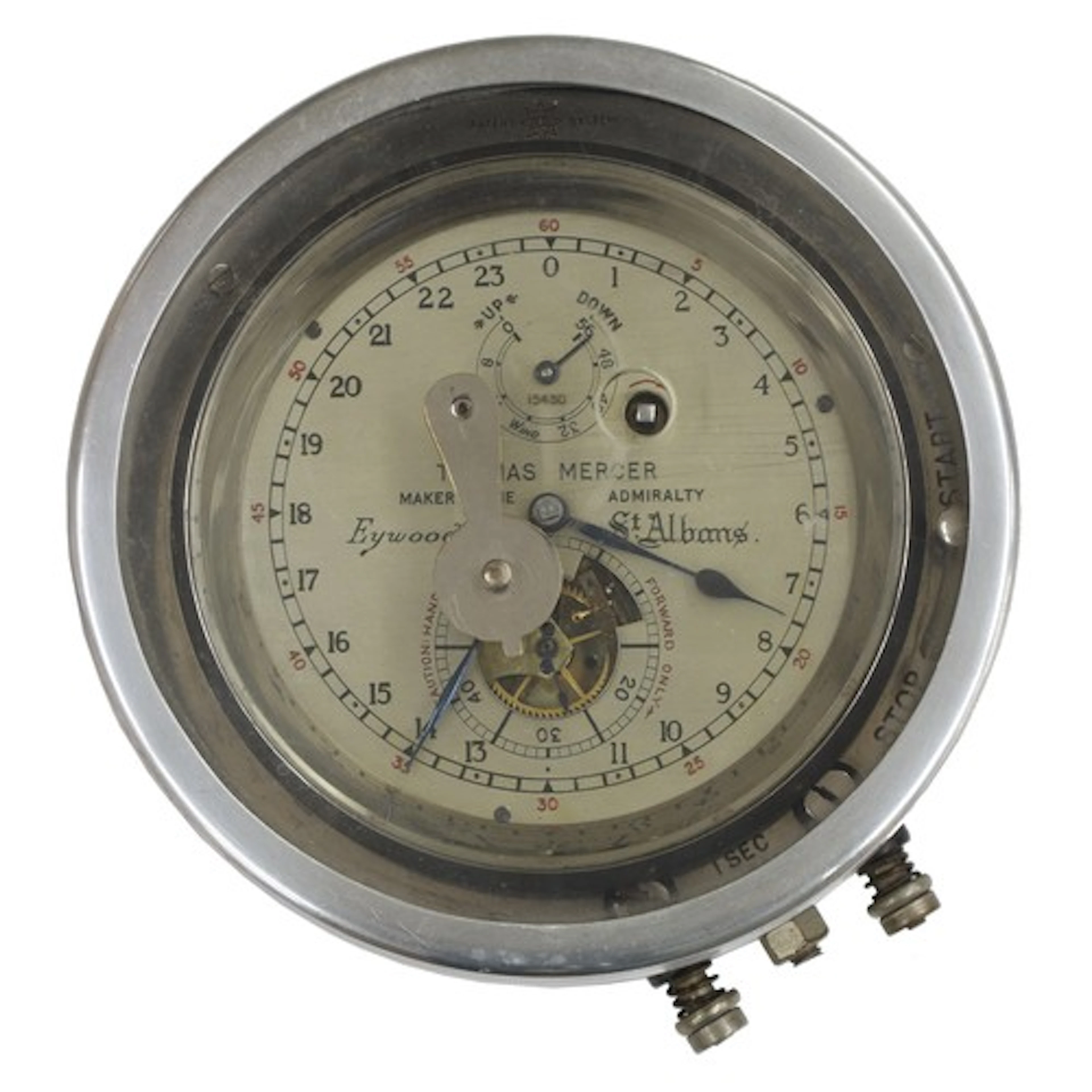 Rare English two-day “Octo” survey chronometer by Thomas Mer...