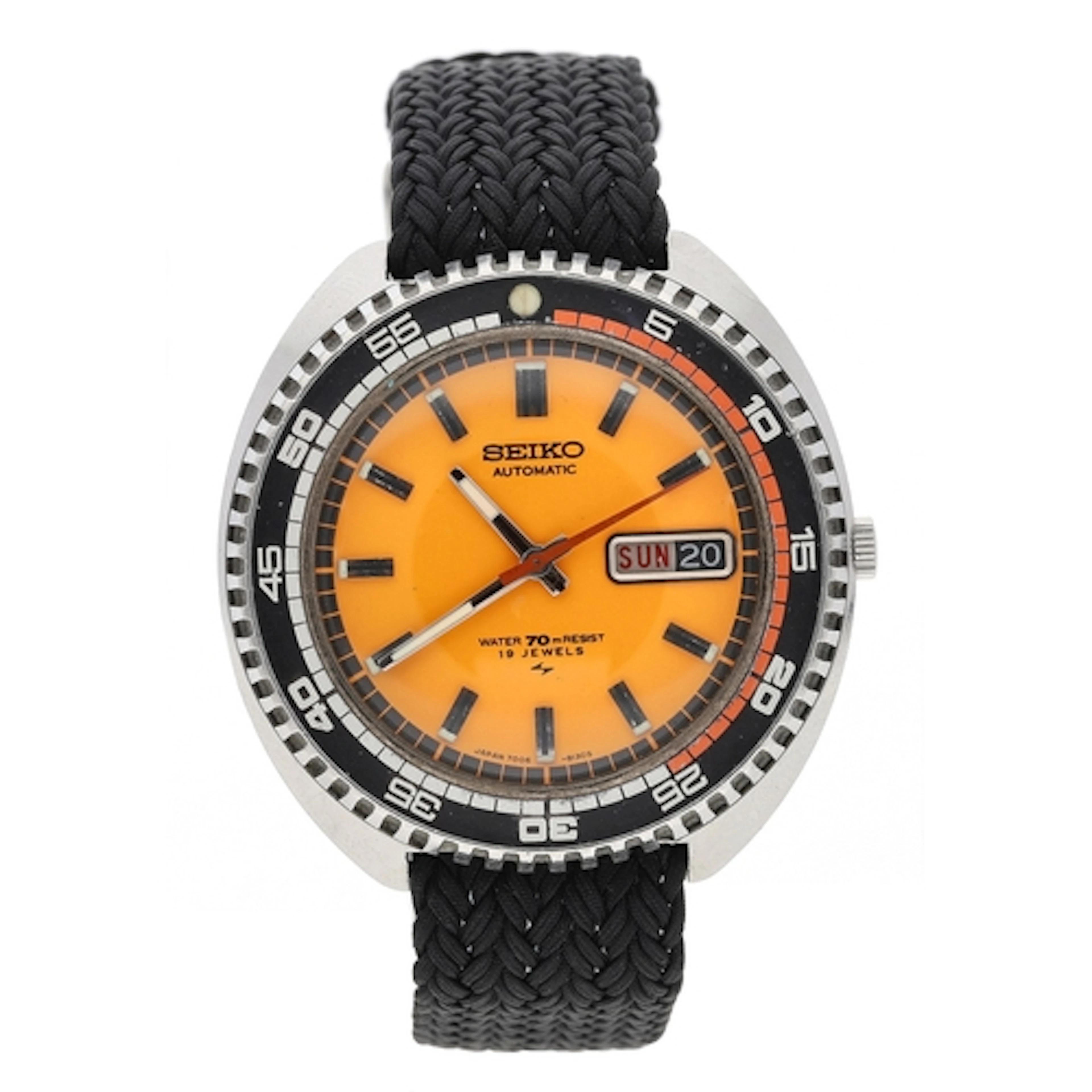 Seiko automatic gentleman's wristwatch, reference no. 7006-8...