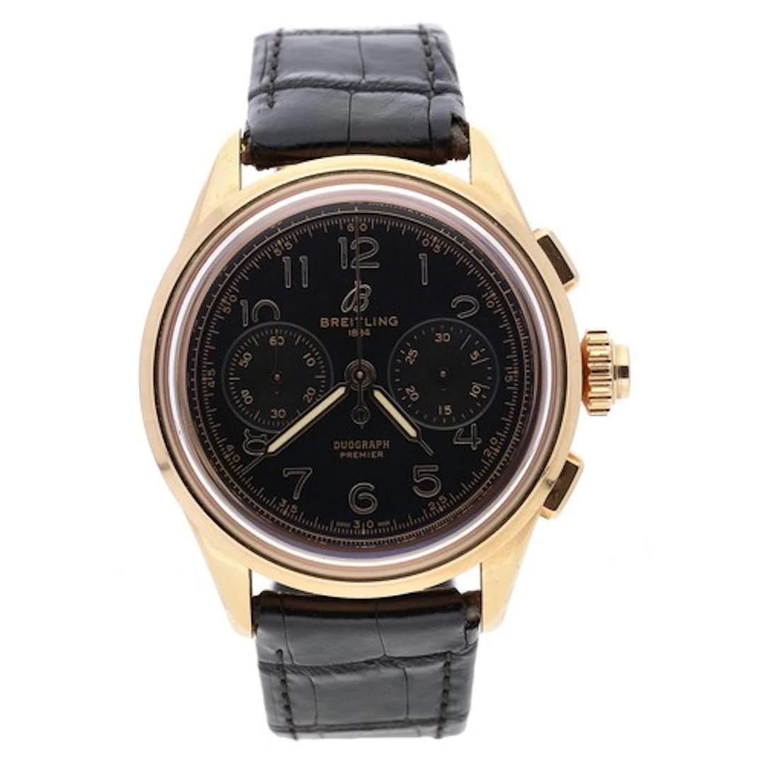 Breitling Premier B15 Duograph 42 Chronograph 18ct rose gold...
