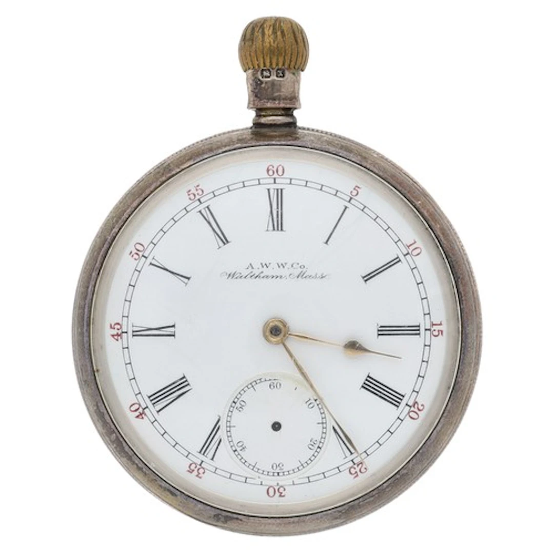 American Waltham 'Riverside' silver lever pocket watch, seri...