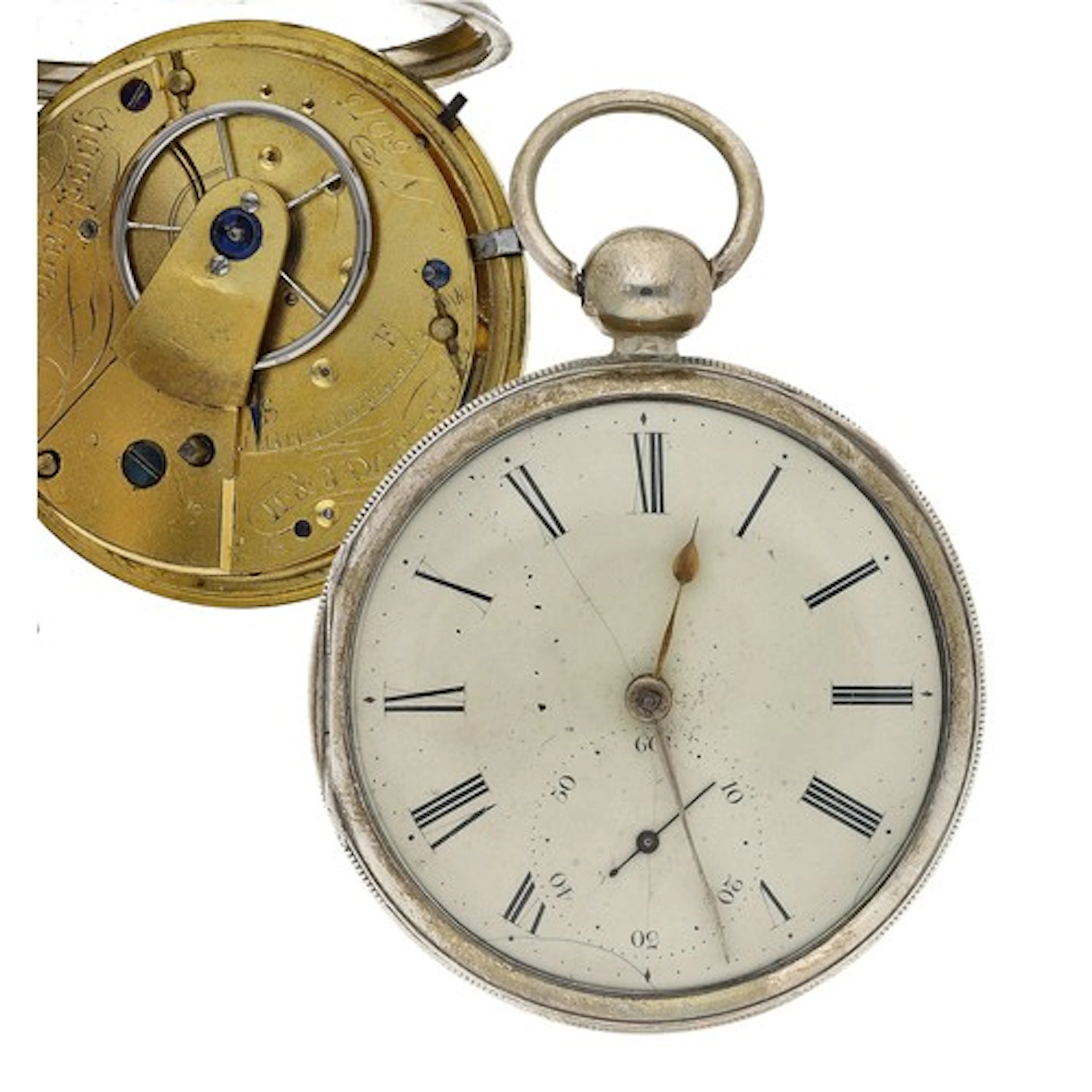 Henry & John Daniels, Liverpool - 19th century silver fu...